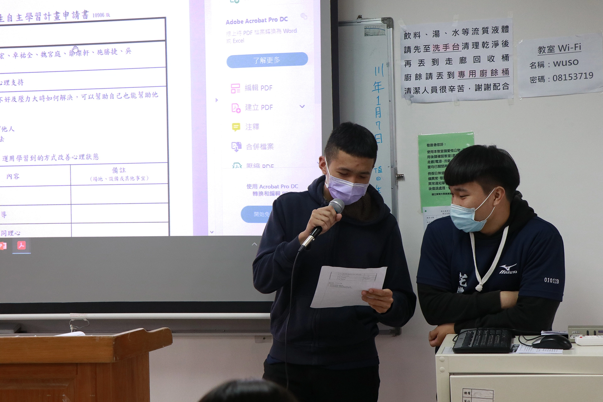 同學們從自身經驗出發，擬定學習進度，精采的表現獲得師長的肯定。