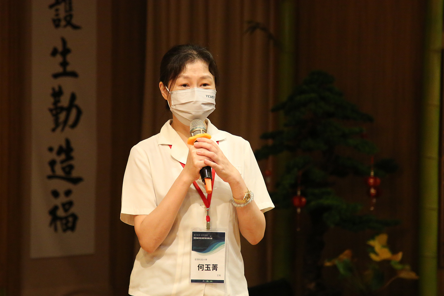 科大主任秘書何玉菁表示，研發團隊在培育人才的同時，也能承擔社會責任、提供專業。