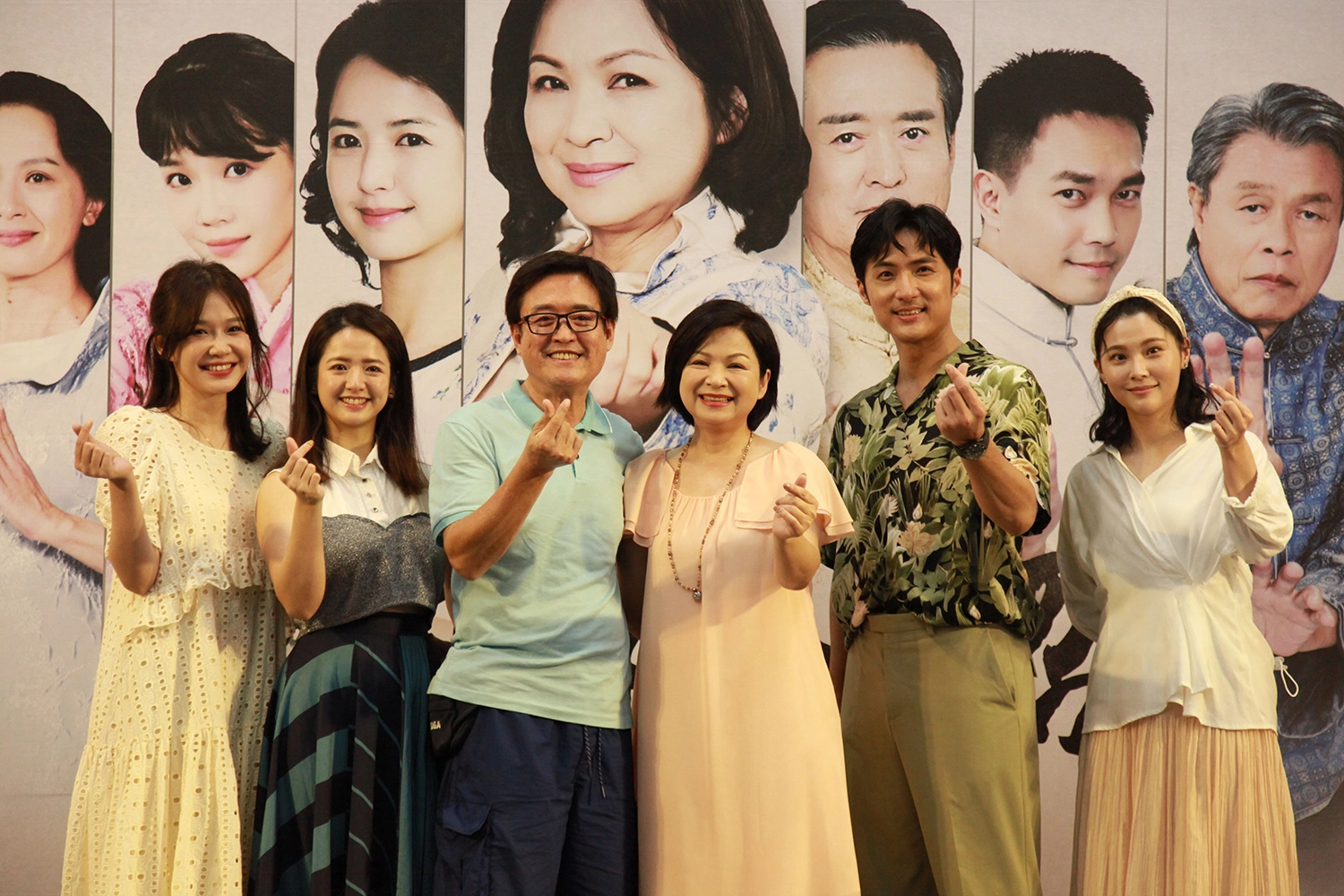 《天下第一招》主要演員：李佳豫、臧芮軒、檢場、楊貴媚、李運慶、華千涵出席感恩慶功宴茶會