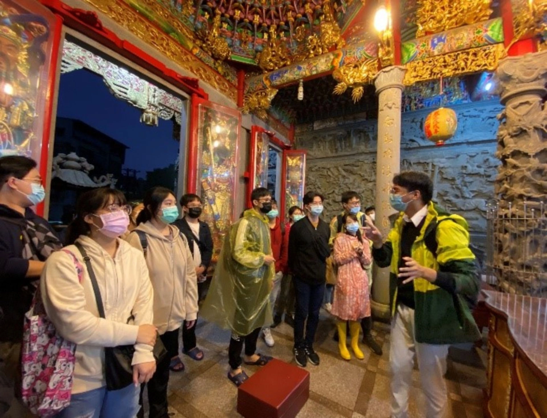 基隆文史壯遊點—青年走訪中元祭三大廟，了解基隆傳統文化故事