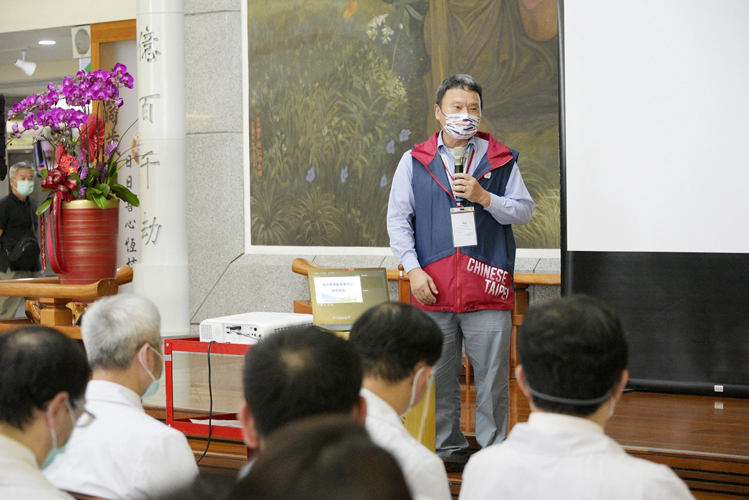 國家運動訓練中心執行長李文彬。