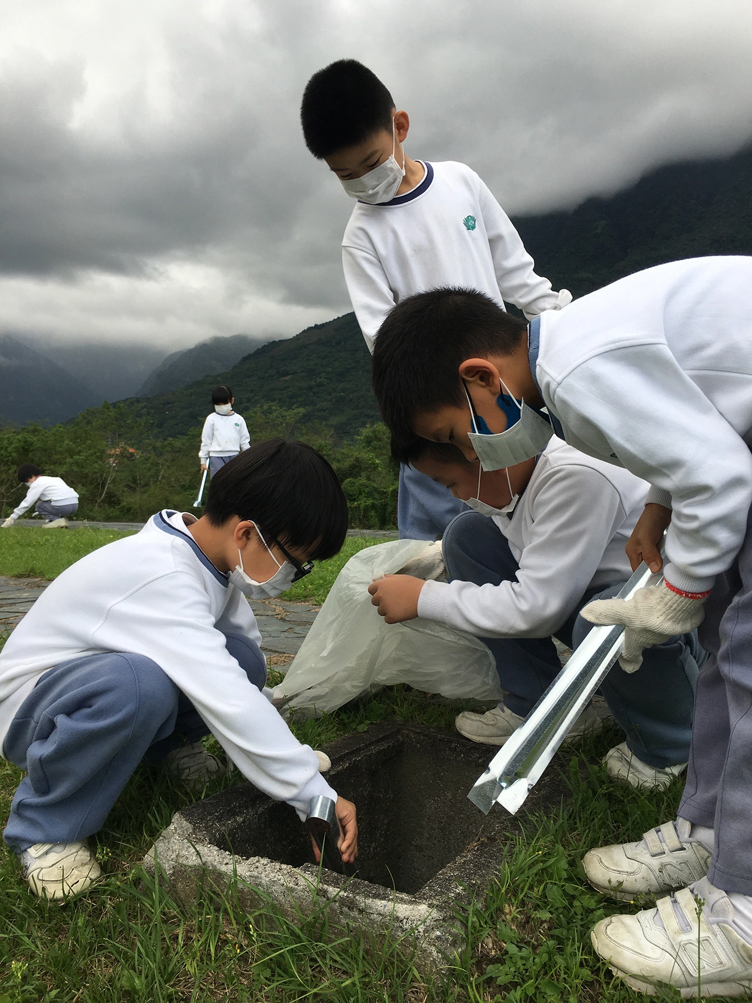 河堤。