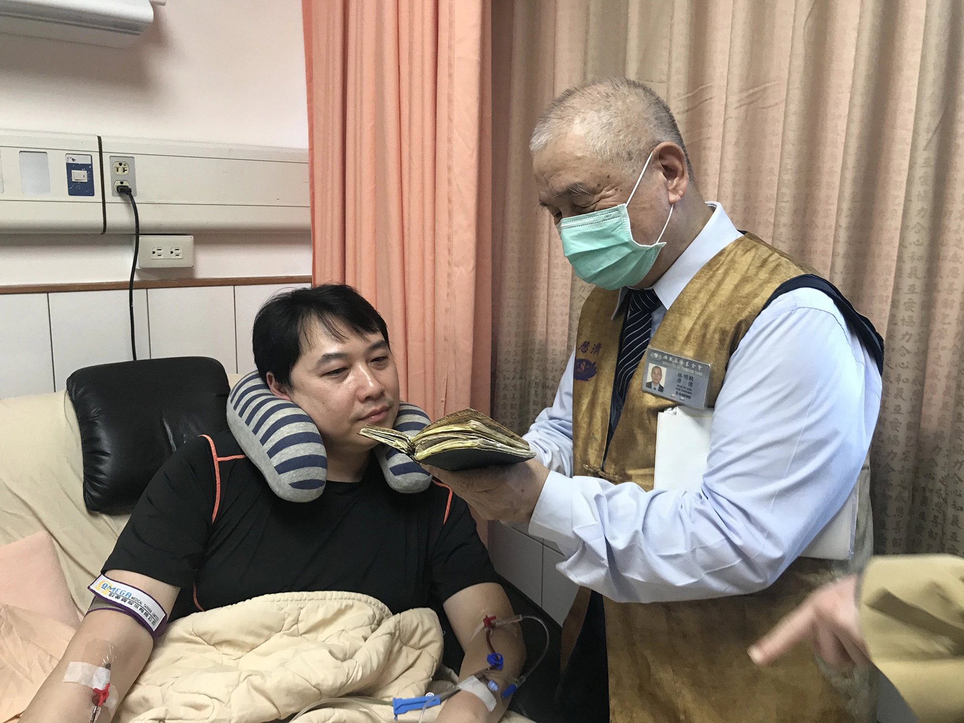 法式可頌師傅蔡易勳有兩次配對成功捐髓及造血幹細胞救人。