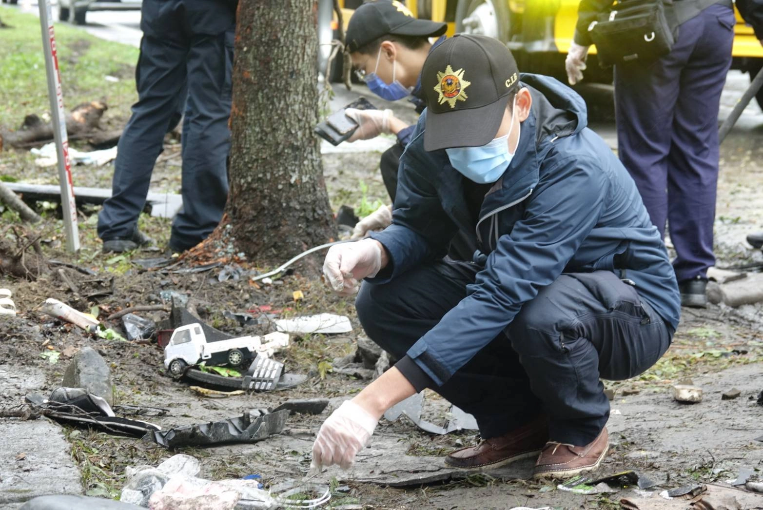 花蓮縣警察局鑑識科長呂政鴻