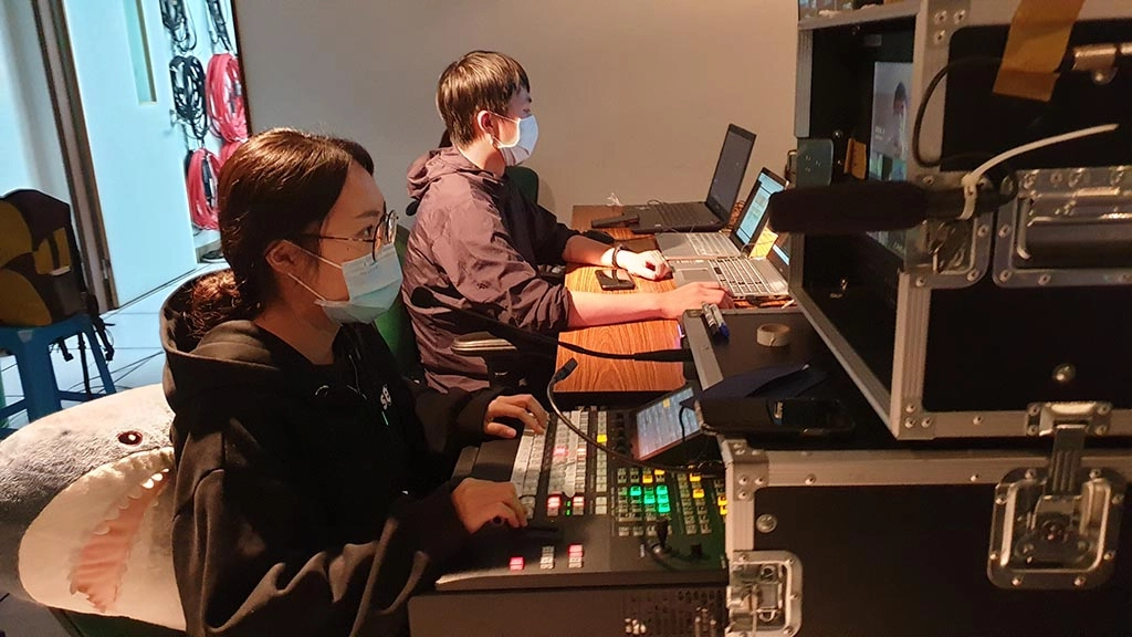 學生轉播團隊帶給大家專業的音樂會轉播。