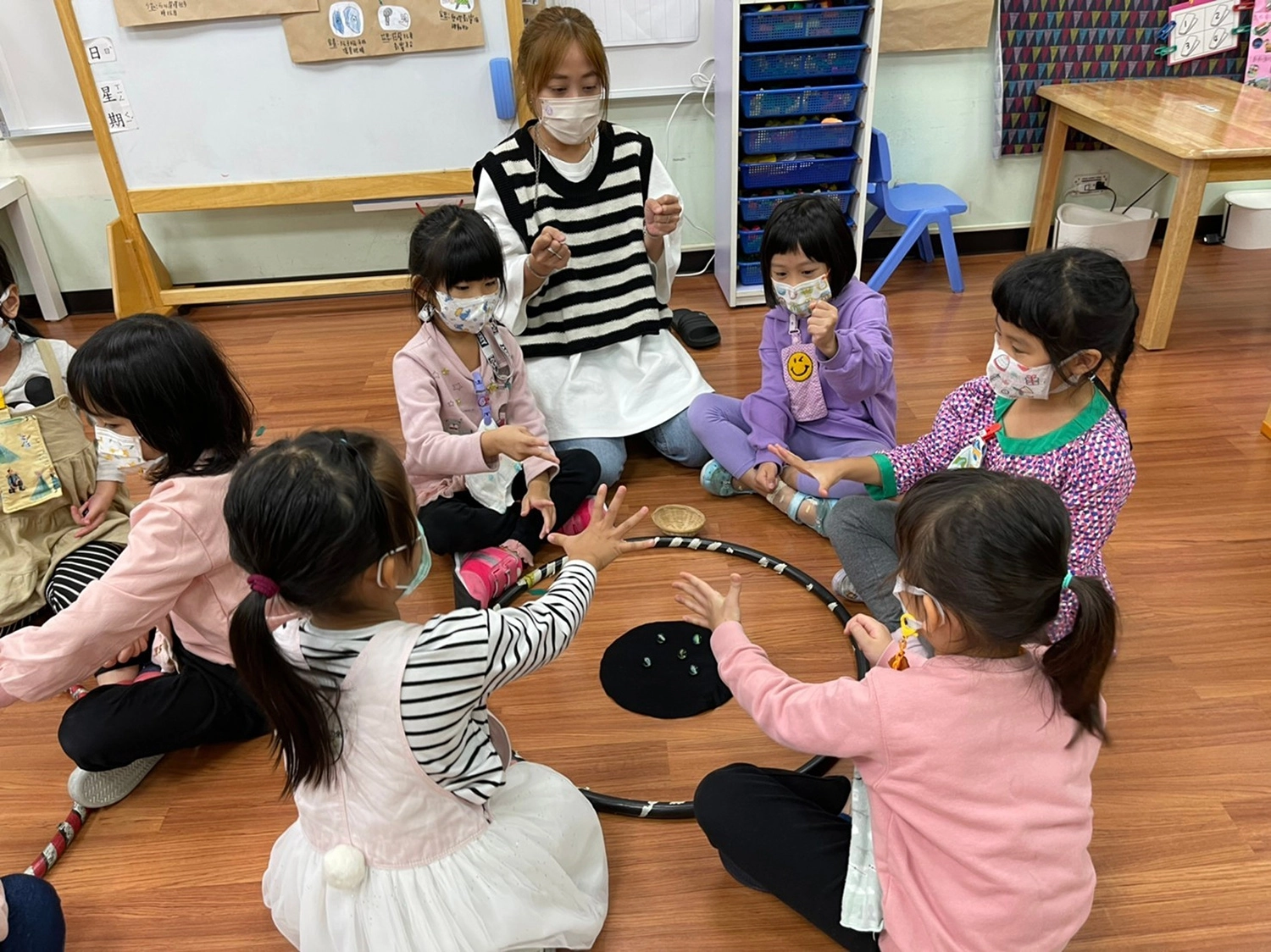 花蓮縣民勤非營利幼兒園童玩體驗。