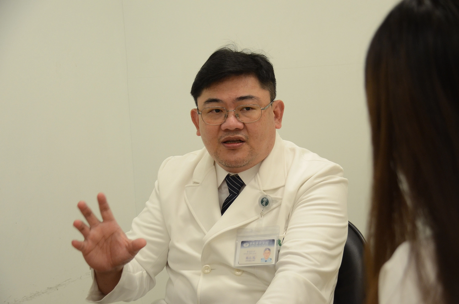 魏林瑰醫師看診照(示意圖)。