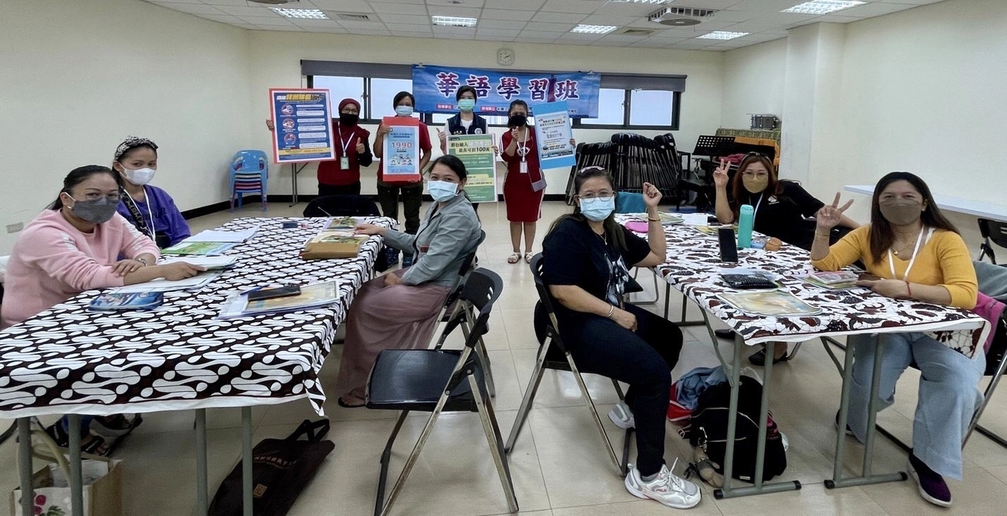移工及新住民快樂學習中文，同時掌握在臺相關資訊