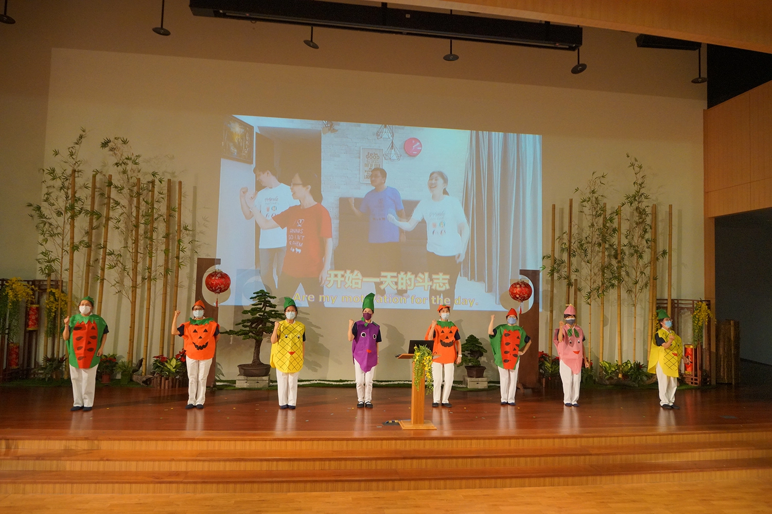 台中靜思堂11月5日舉辦「健康挑戰21」活動。(攝影：許順興)