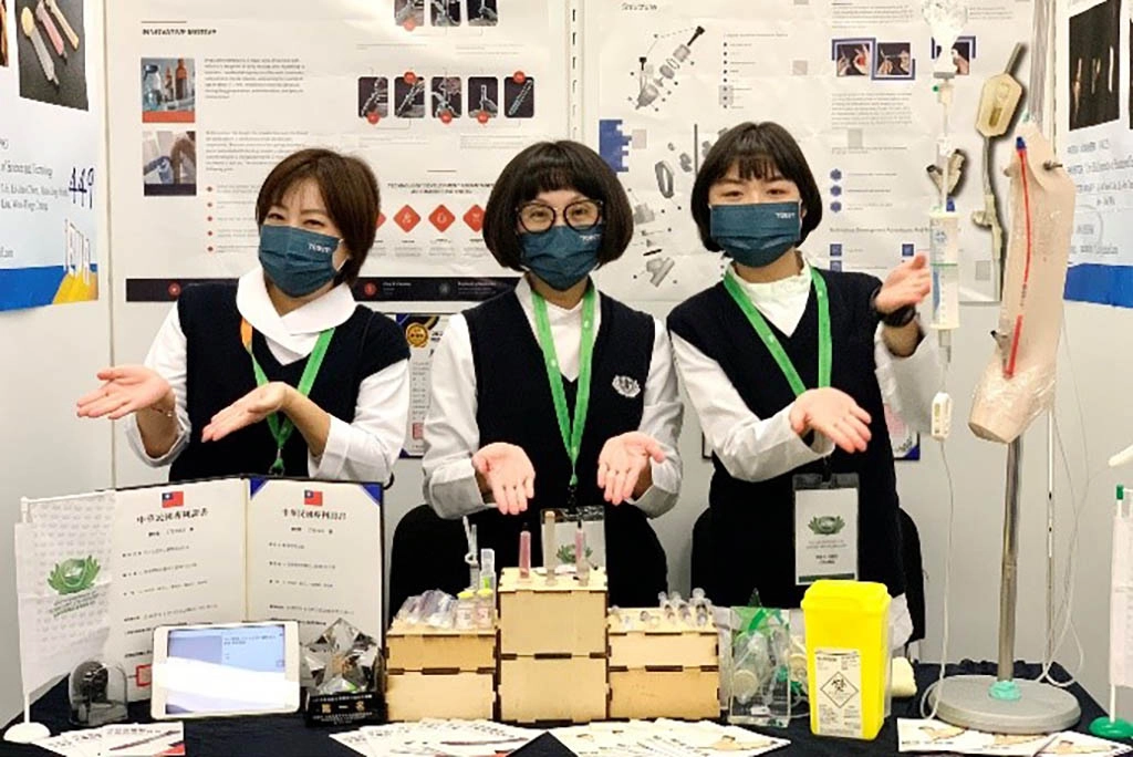 展場的擺設陳列。