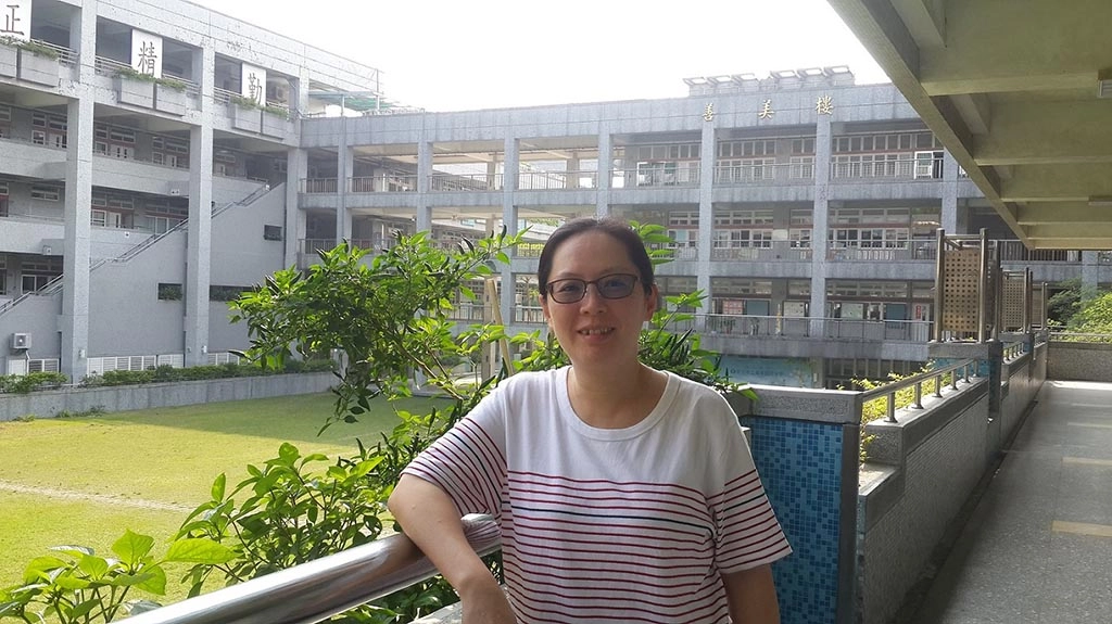 化礙為愛的萬華國中特殊教育科教師陳台瓊。