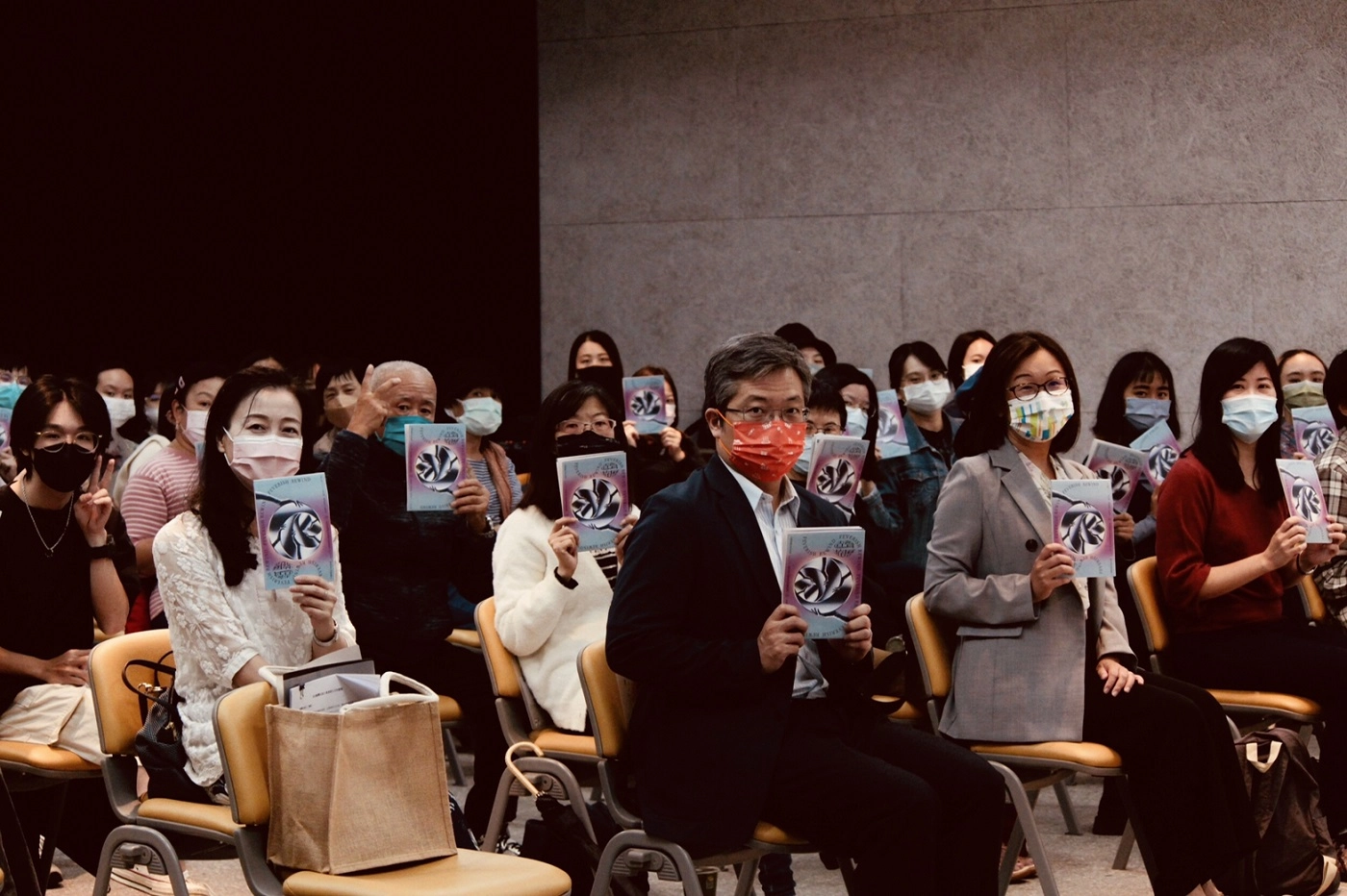 臺灣女孩日特映會觀影民眾大合照。