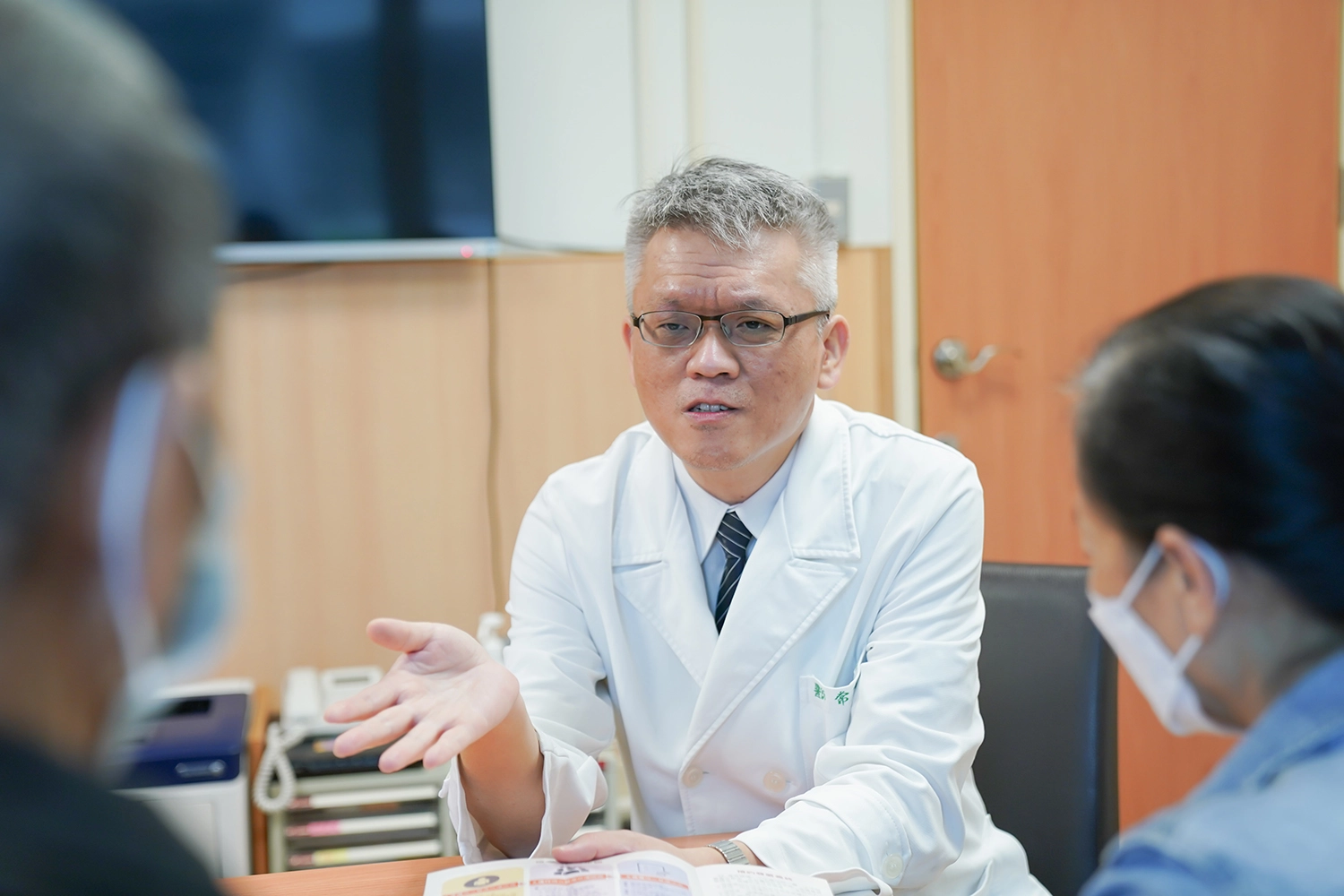 台北慈濟醫院預立醫療照護諮商門診。