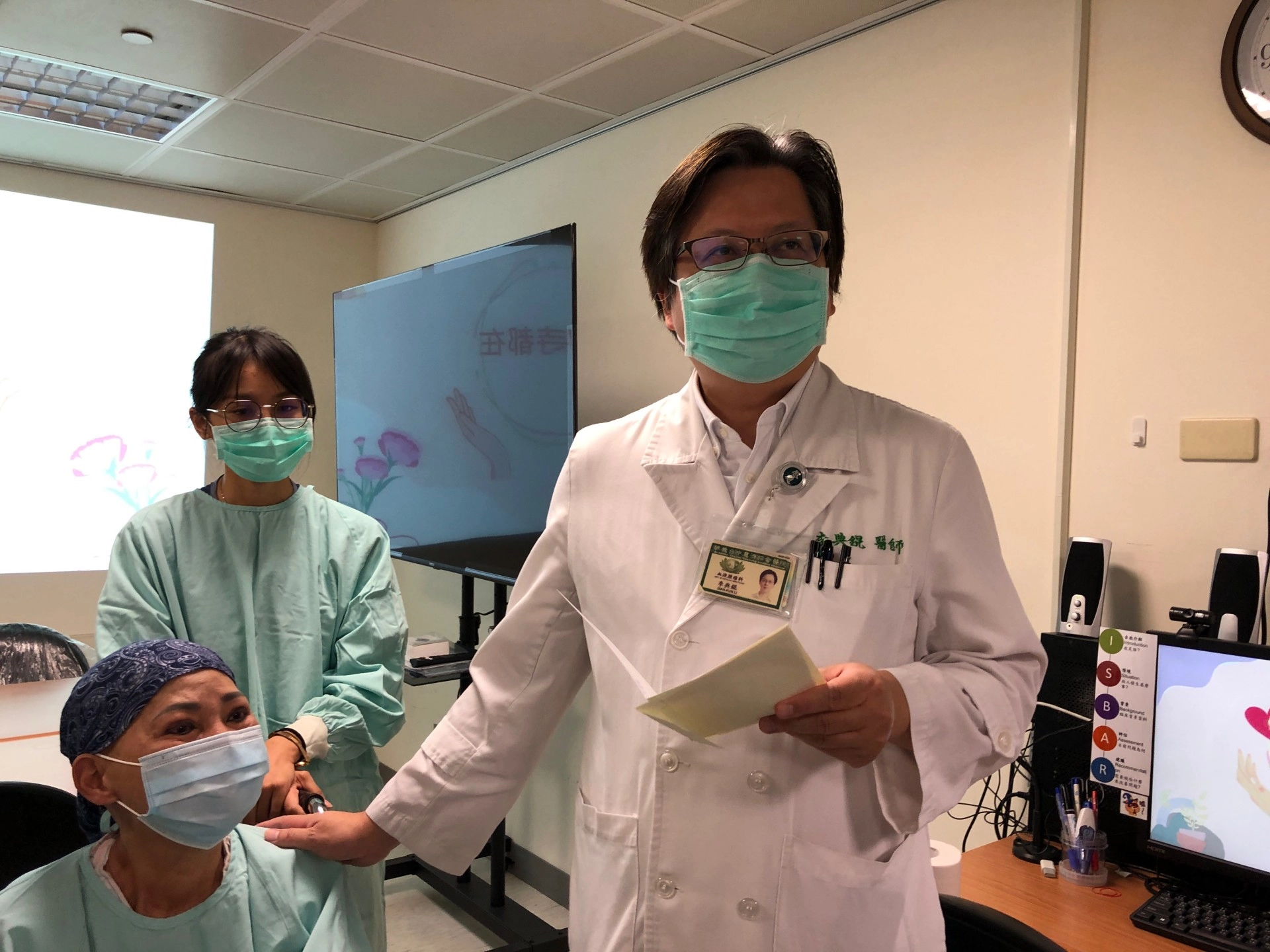 李典錕主任指出賴女士骨髓檢查中看不到癌細胞。