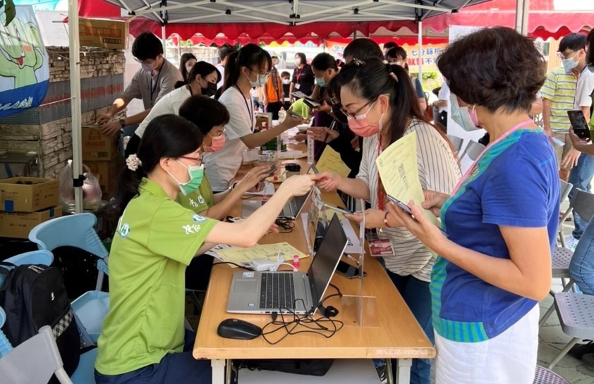 台中縣和平鄉虛擬健保卡在地培力活動照