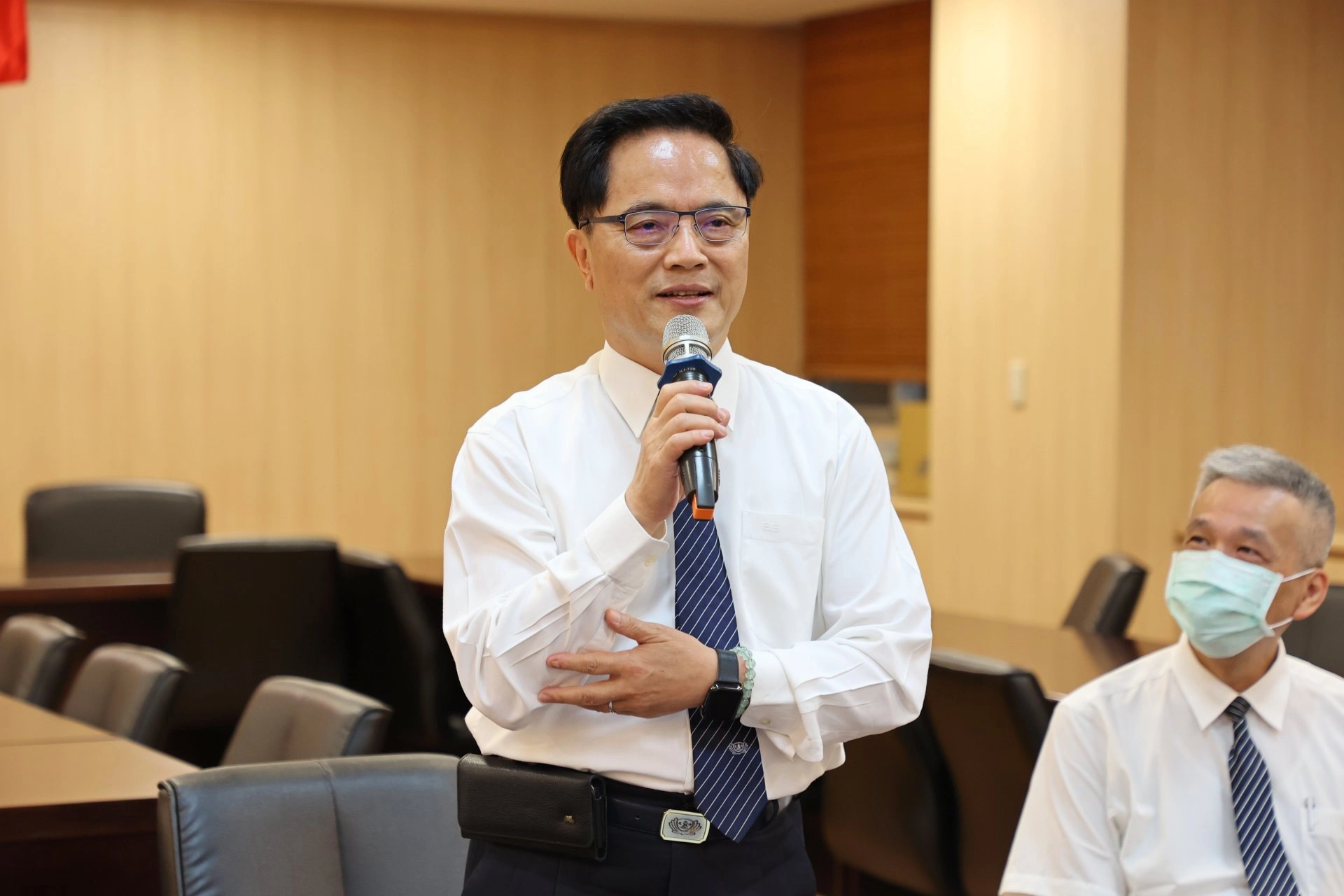 花蓮慈院林欣榮院長表示團隊使命是幫助身體健康的民眾預防疾病，建立完善的衛教宣導和預防醫療；同時提高醫療可近性，讓生病的民眾就醫更便利。