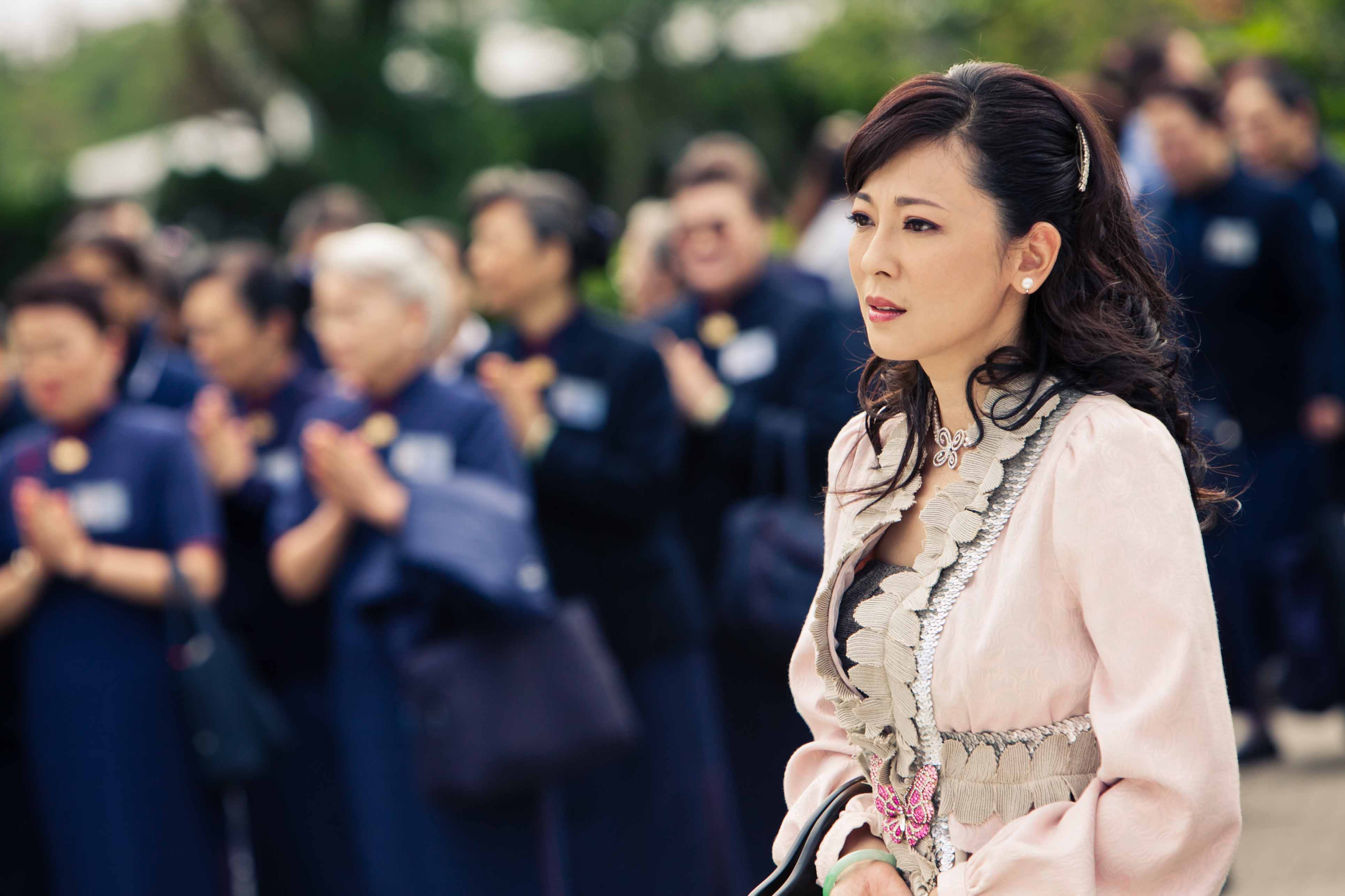 況明潔在《我愛波麗士》飾演企業家夫人翁千惠