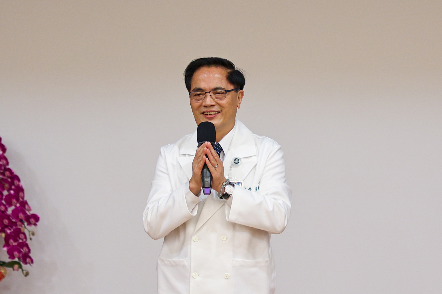 林欣榮院長期許大家繼續秉持「以病人為中心」的理念,打造「無圍牆醫院」,守護花東鄉親健康。