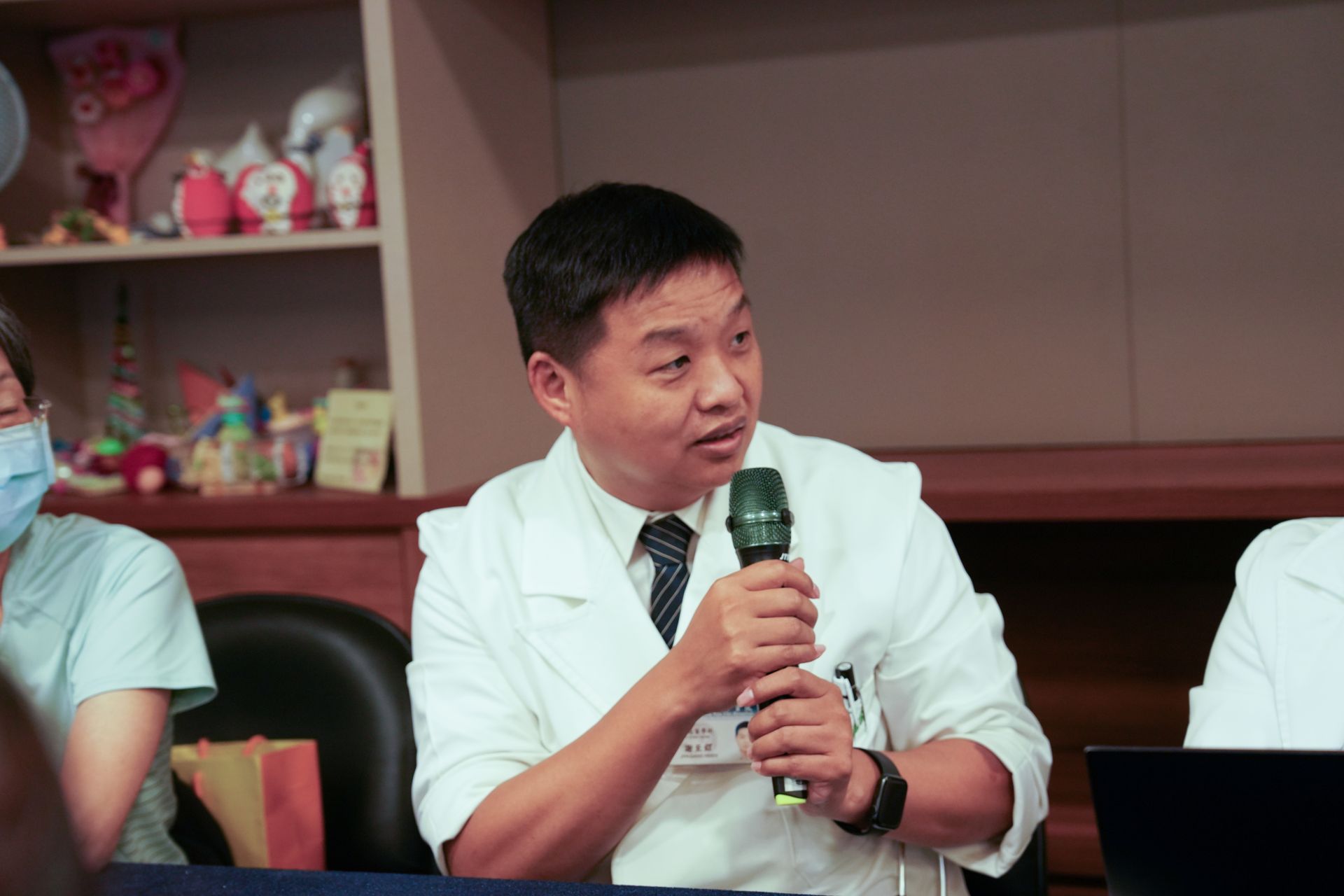 心蓮病房主任謝至鎠表示,很高興看到機構分享個案的反思,安寧團隊會在大家有照護經驗後,幫助大家提升照護品質。