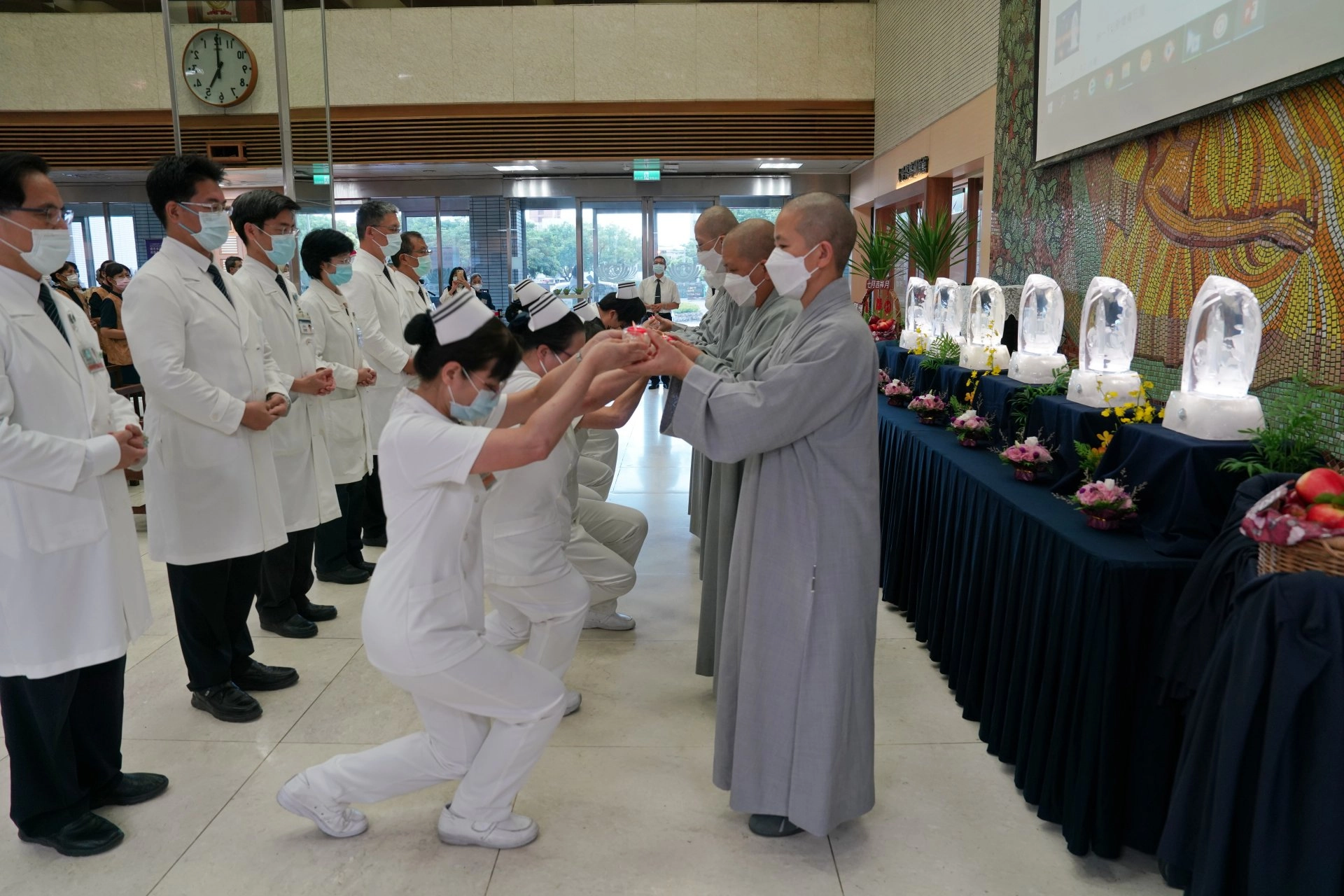 花蓮慈院七月吉祥孝親祈福會鼓勵齋戒茹素行善