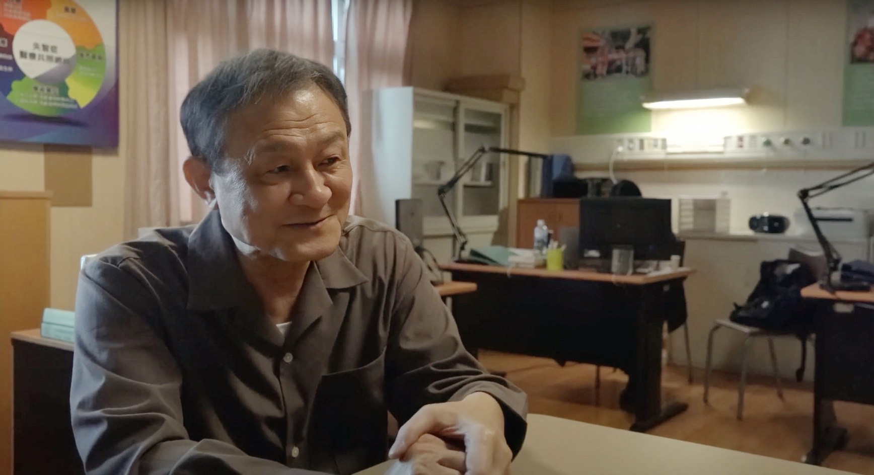 陳慕義拍攝《你好,我是誰2》演出失智症初期患者