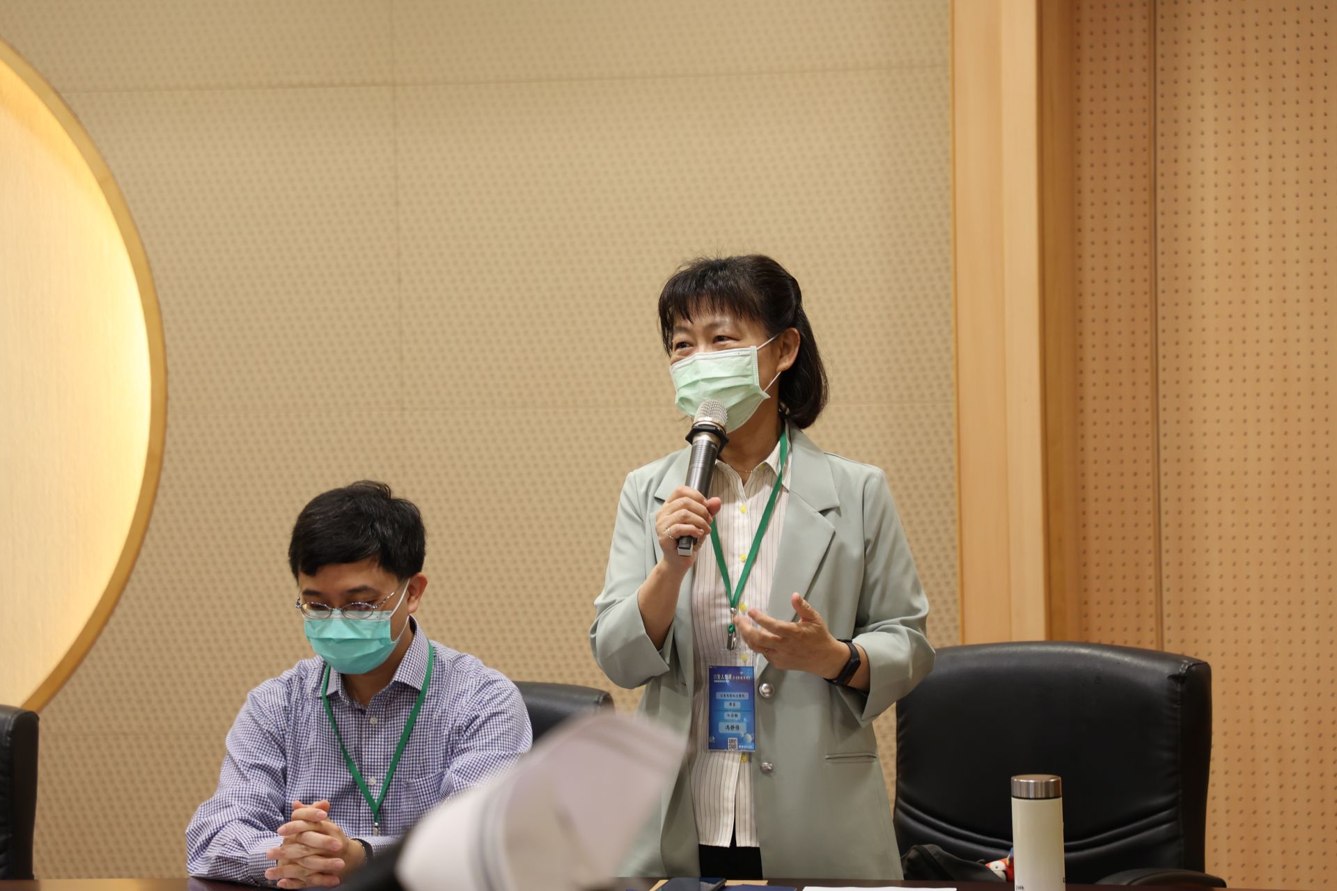 身兼藥師身分的台東馬偕醫院醫務部專員馮靜修也特別花蓮慈院帶頭牽線,讓各醫事團隊互相協作共同提升,為東部地區的民眾提供更加完善的高品質全人照護醫療服務。