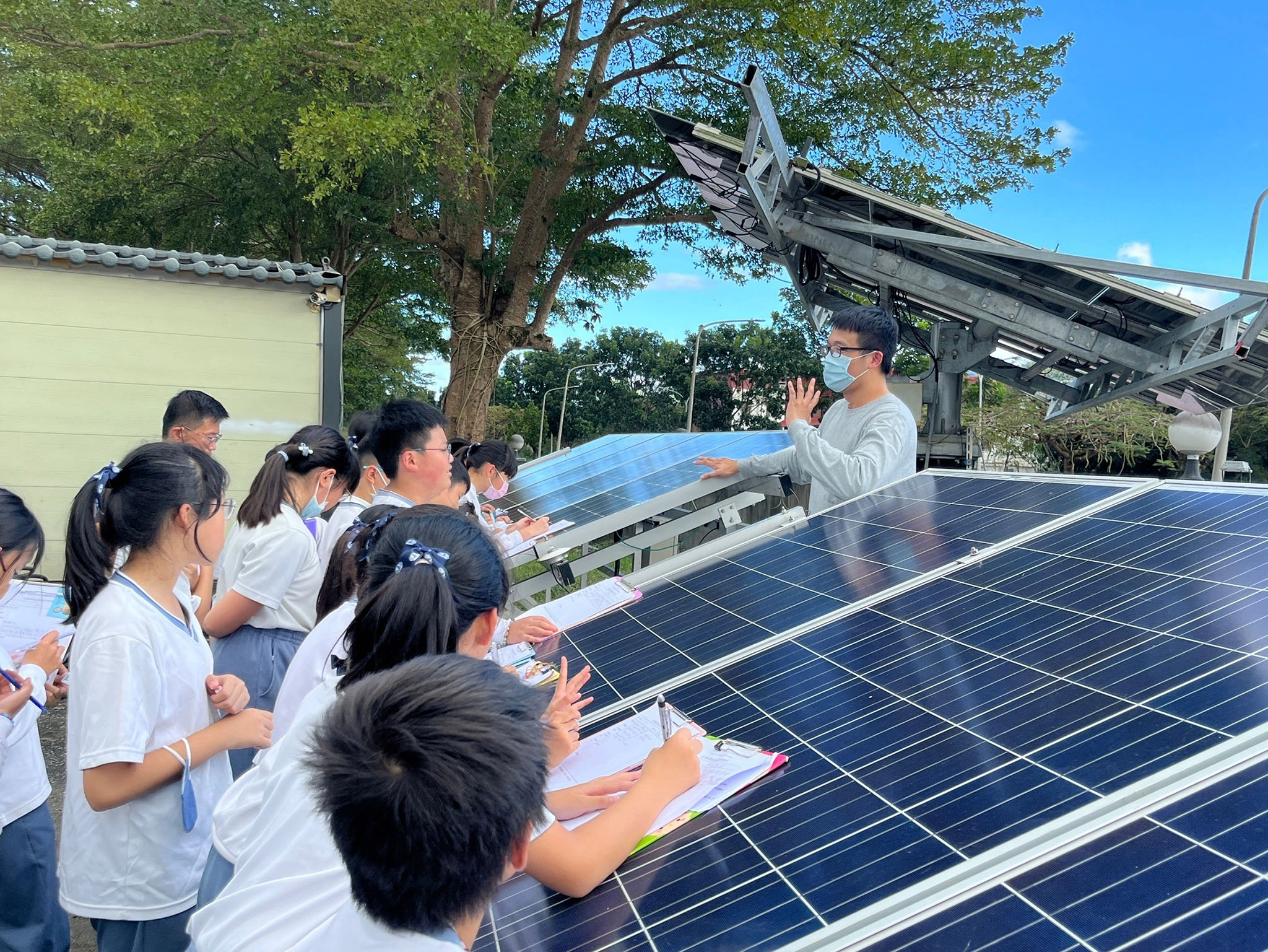 太陽能實踐基地參訪