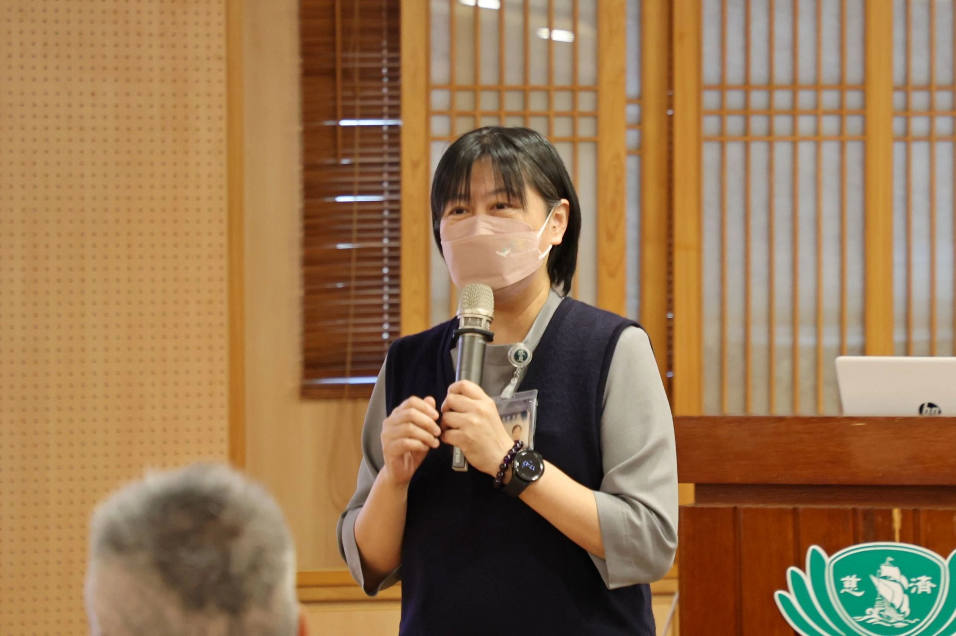 醫事室副主任張菁育表示，連年開辦工作坊，不僅讓同仁學習、活用Power BI，在強化醫療照護、品質管理、醫務行政等作業方面都有顯著的幫助。