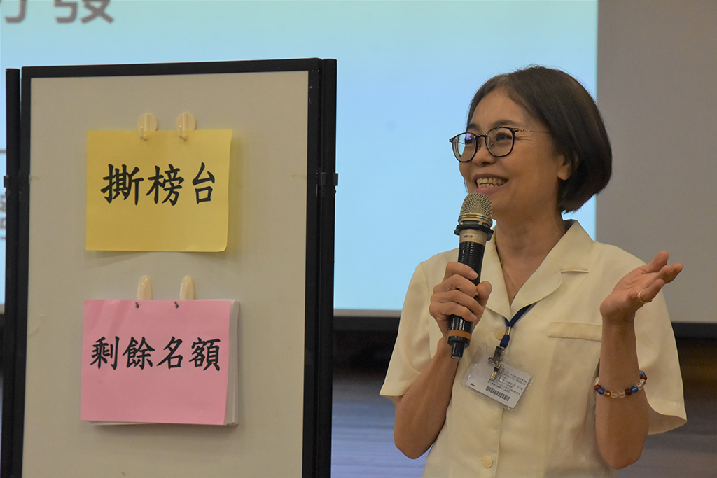 慈濟科技大學護理系主任張紀萍表示，希望學生專注在學習上，才能考取國家執照。