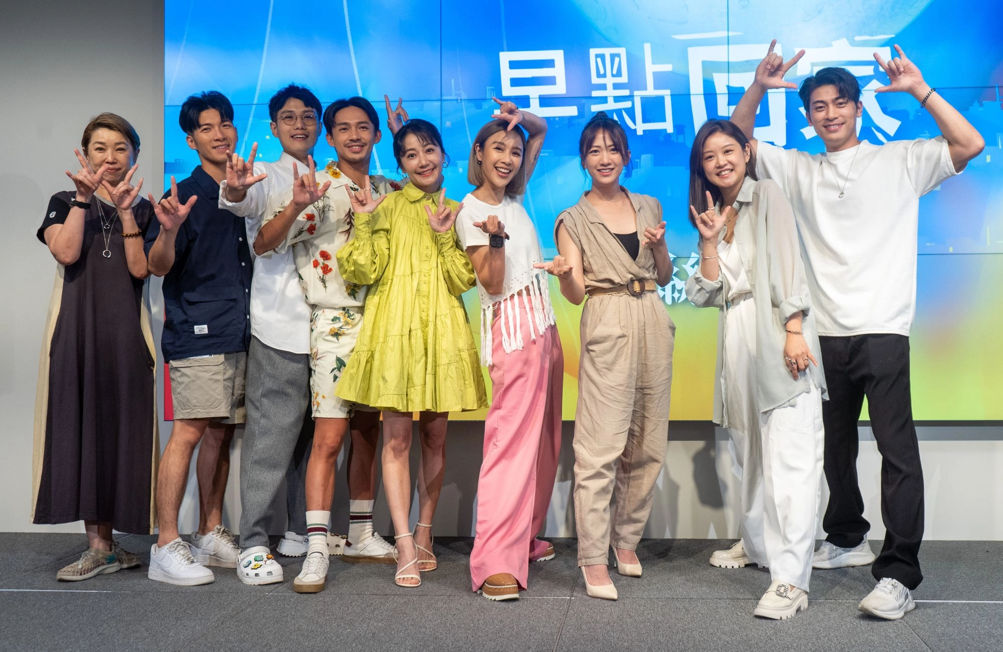 大愛劇《早點回家》劇中演員徐愷、蔡墨含、范宸菲、方宥心、陳婉婷、洪毓璟(咚咚)、宮能安