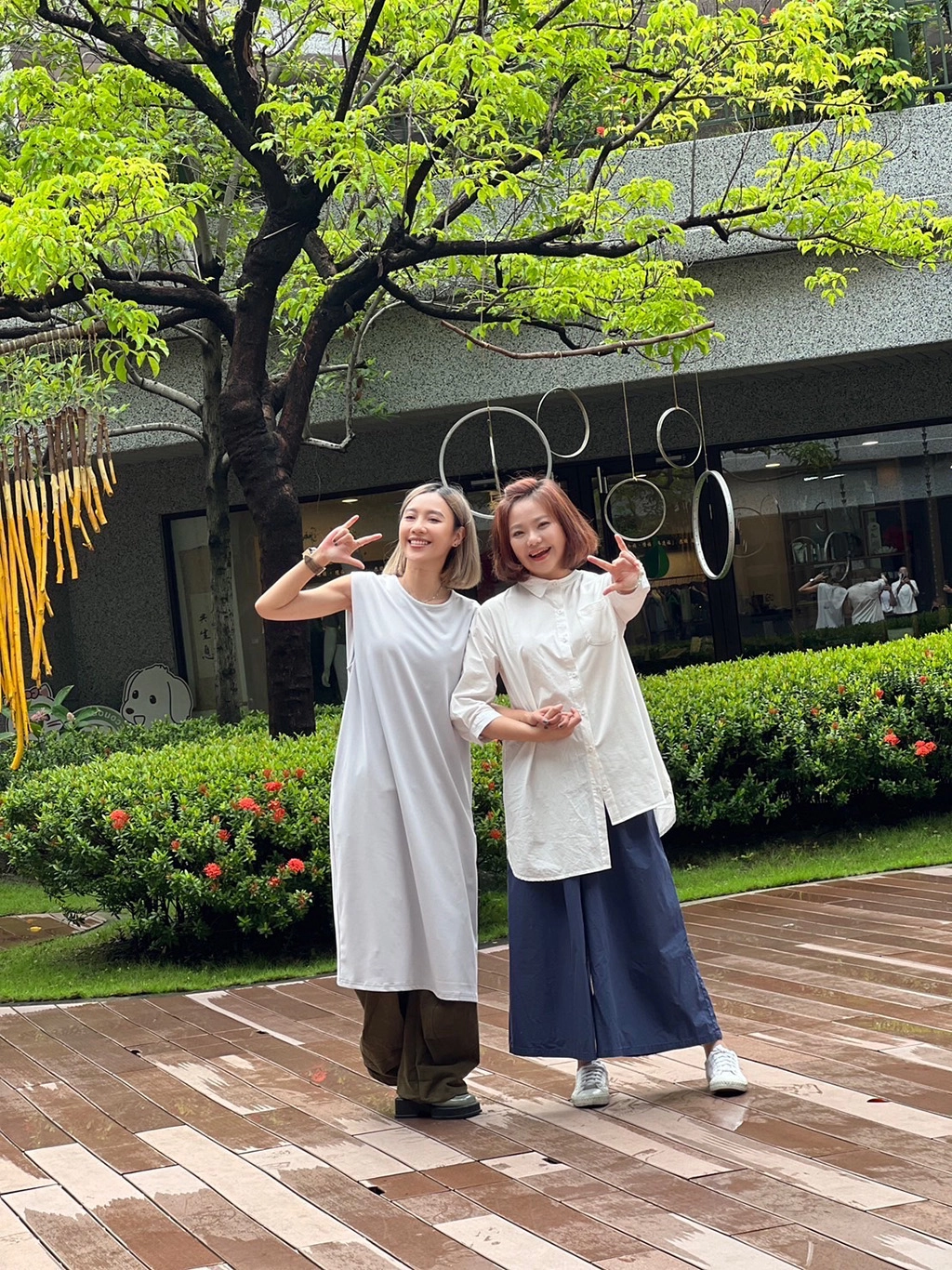方宥心與林嘉俐