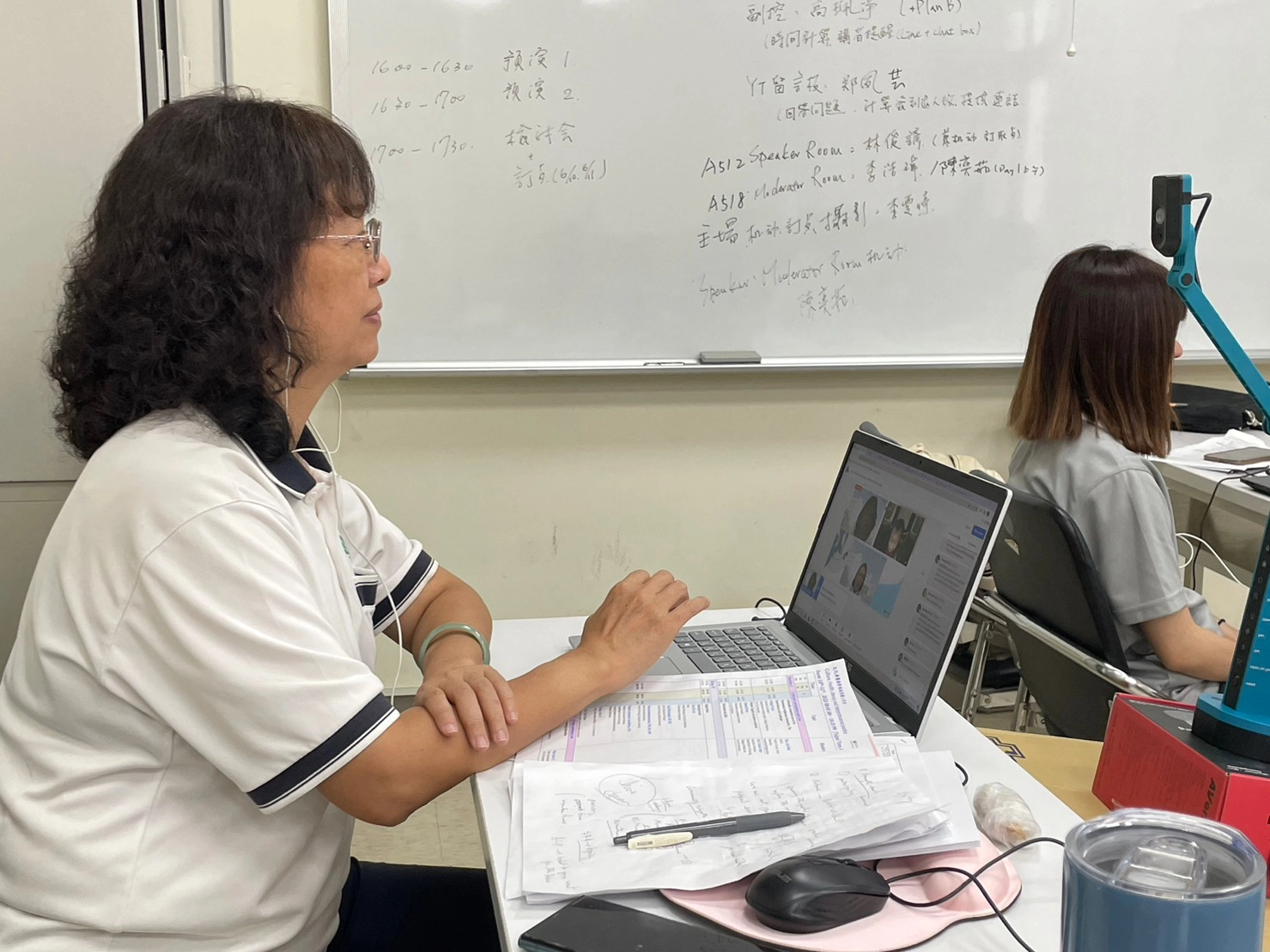 慈大蔡娟秀副教授期望透過國際交流活動讓學生擁有國際視野，也能發掘職涯有更多選擇