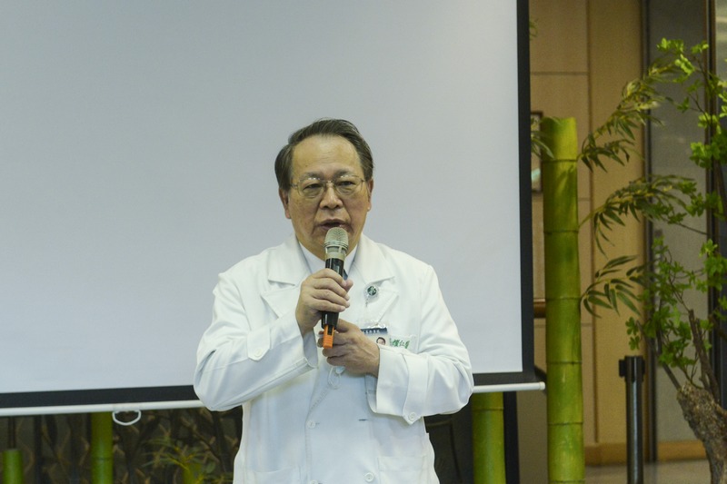 張耀仁副院長呼籲民眾響應器官捐贈。