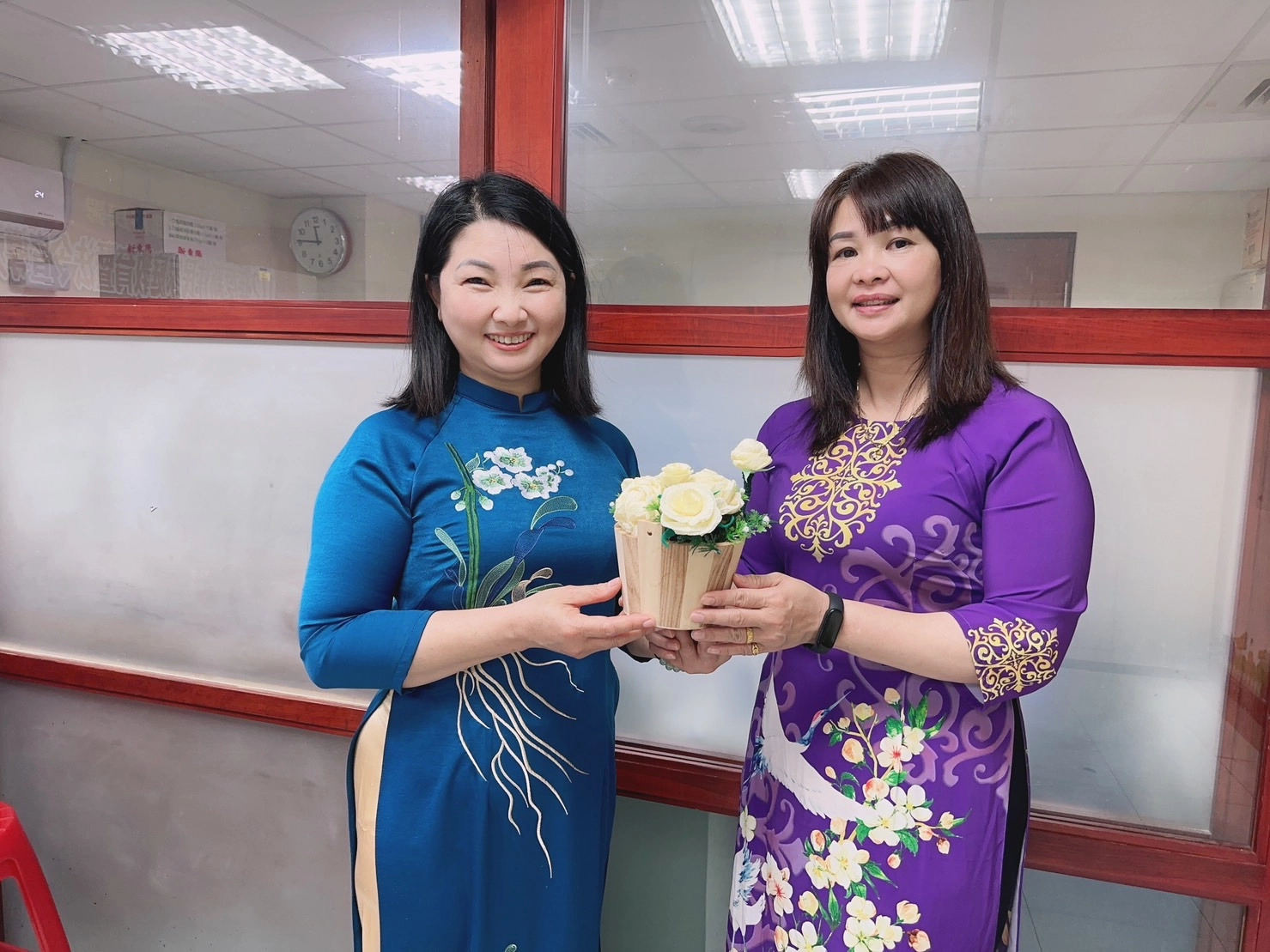 新住民喜迎國際婦女節。