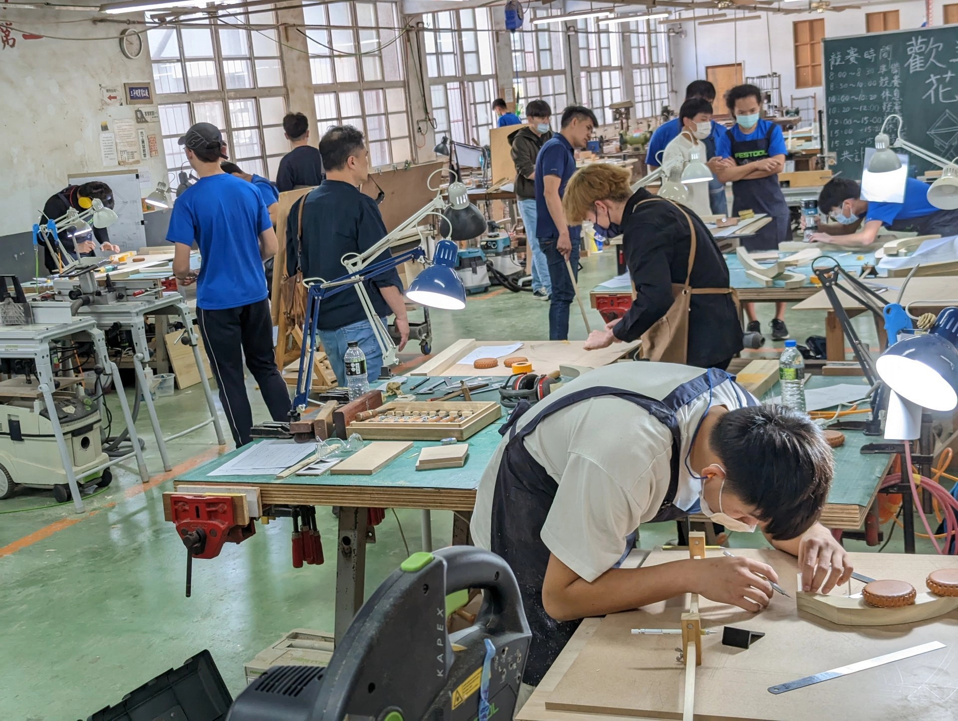 透過模擬賽為花東家具木工選手累計經驗