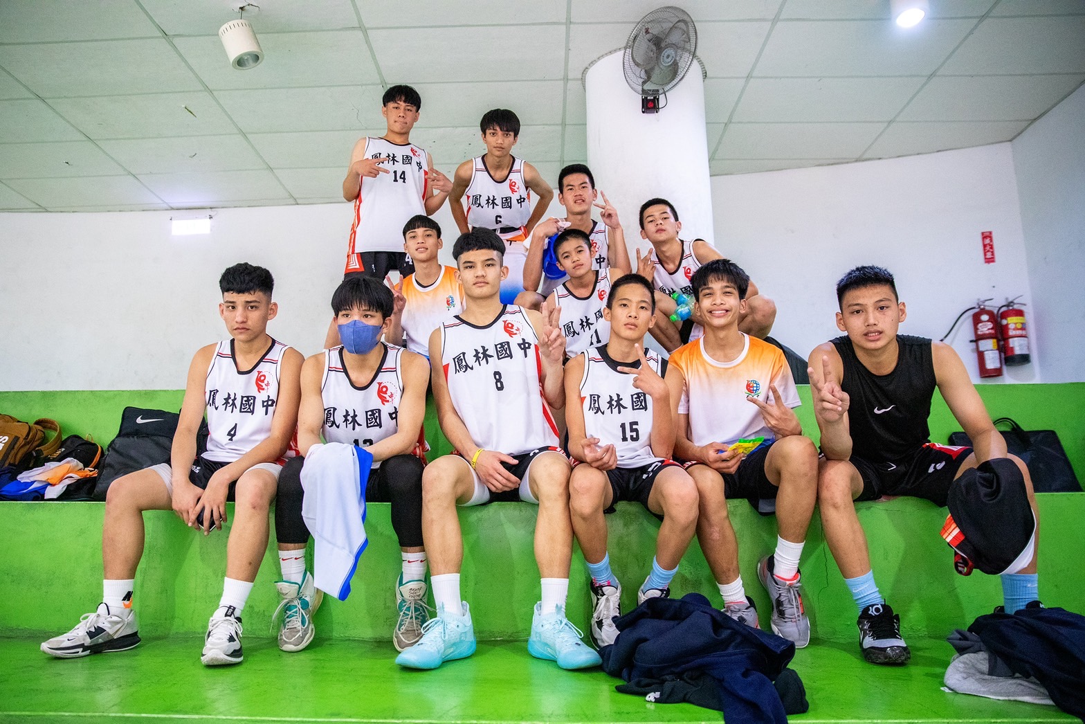 籃海計畫所支持訓練的花蓮鳳林國中球隊，近日打入111學年度國中籃球聯賽乙級北區複賽，並獲得北區十六強的佳績。