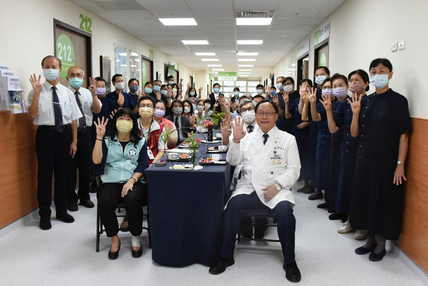嘉義慈濟診所5月2日舉辦診所二期洗腎、復建、內視鏡中心與嘉義慈濟日照中心開幕啟用茶會