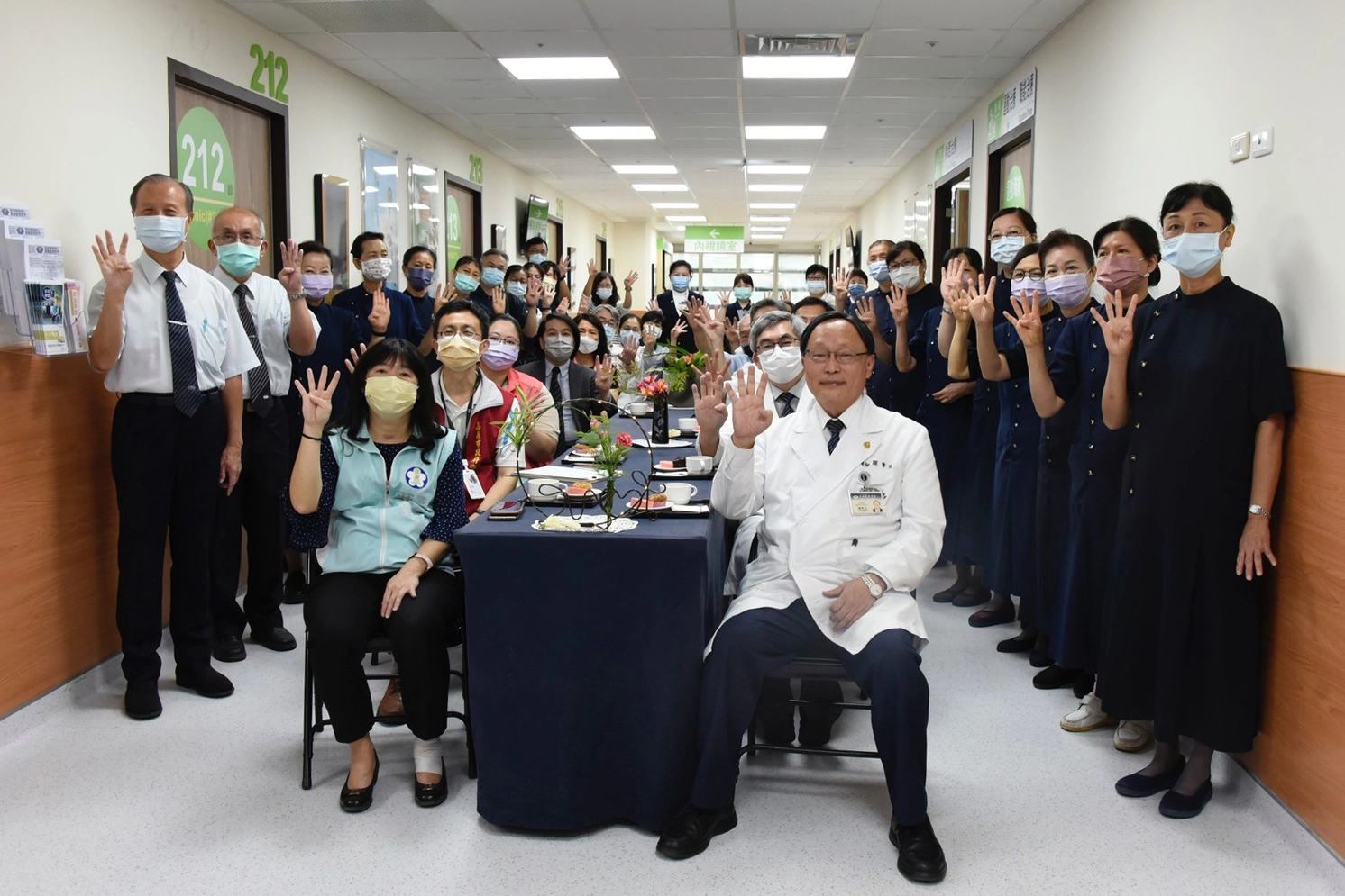 嘉義慈濟診所5月2日舉辦診所二期洗腎、復建、內視鏡中心與嘉義慈濟日照中心開幕啟用茶會