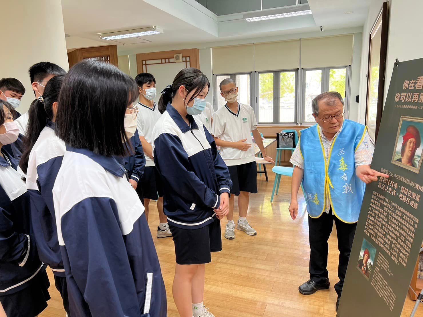 《名畫遇見毒品》特展結合藝術、醫學,了解毒品成癮的原因,以及對於人體的危害。