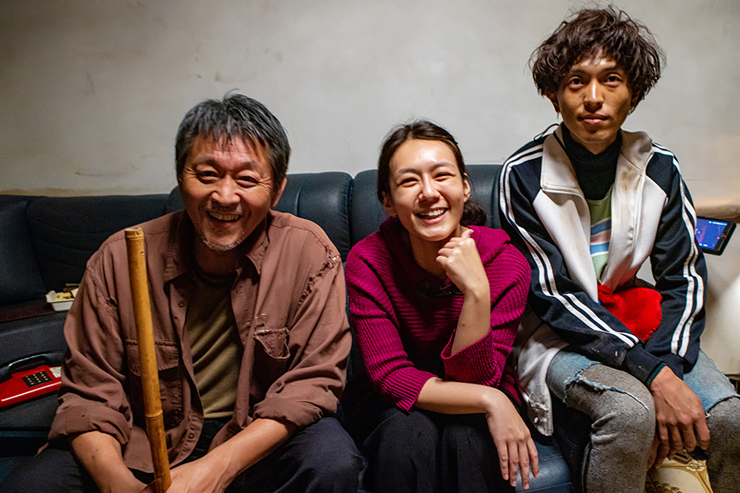 《搜尋者》劇照:庹宗華、李又汝、莊岳(北投映像黃華安攝影)