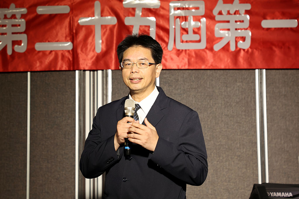 何宗融副院長感恩林欣榮院長對中醫的重視與肯定，並支持培育中醫人才，為患者帶來更多治療選擇和新希望。