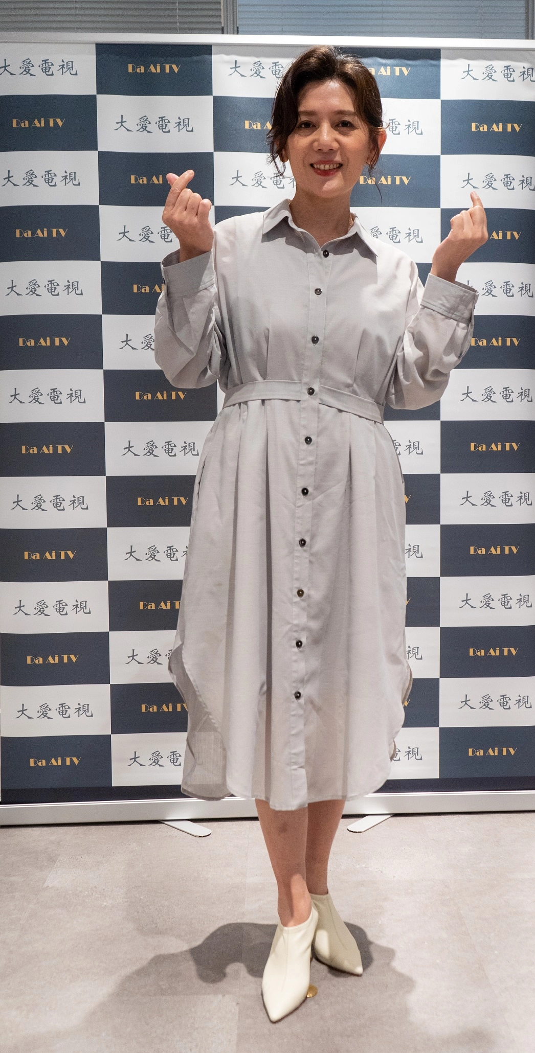 黃柔閩出席《搜尋者》卡司發布會，劇中需要化四個小時的特殊妝。