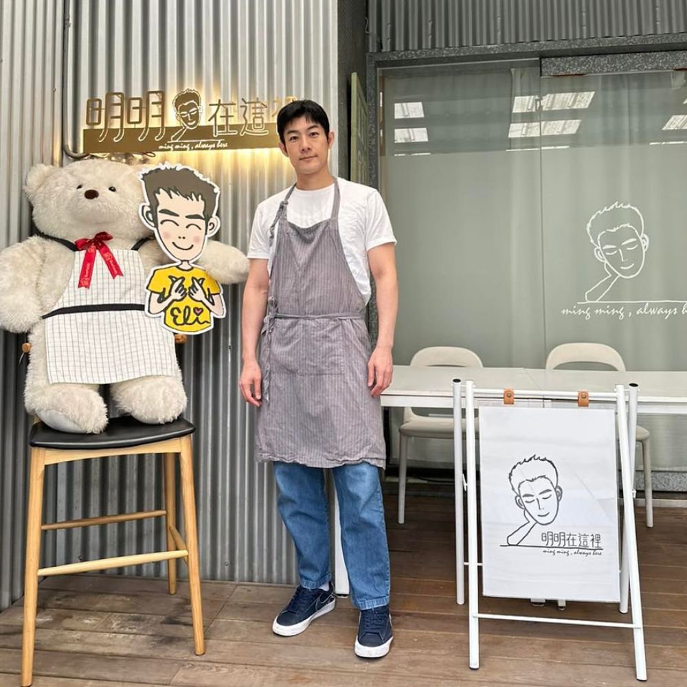 施易男愛上甜點帶給人的幸福感