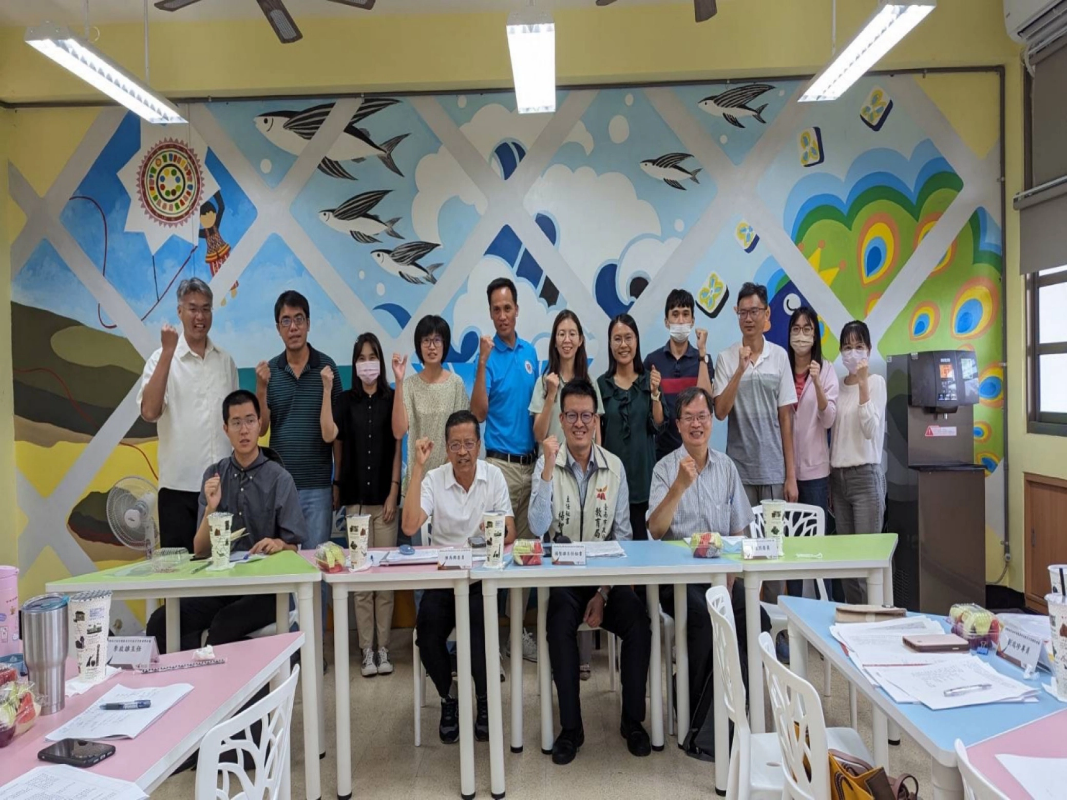 德高國小原教中心舉辦的臺南市輔導會議。