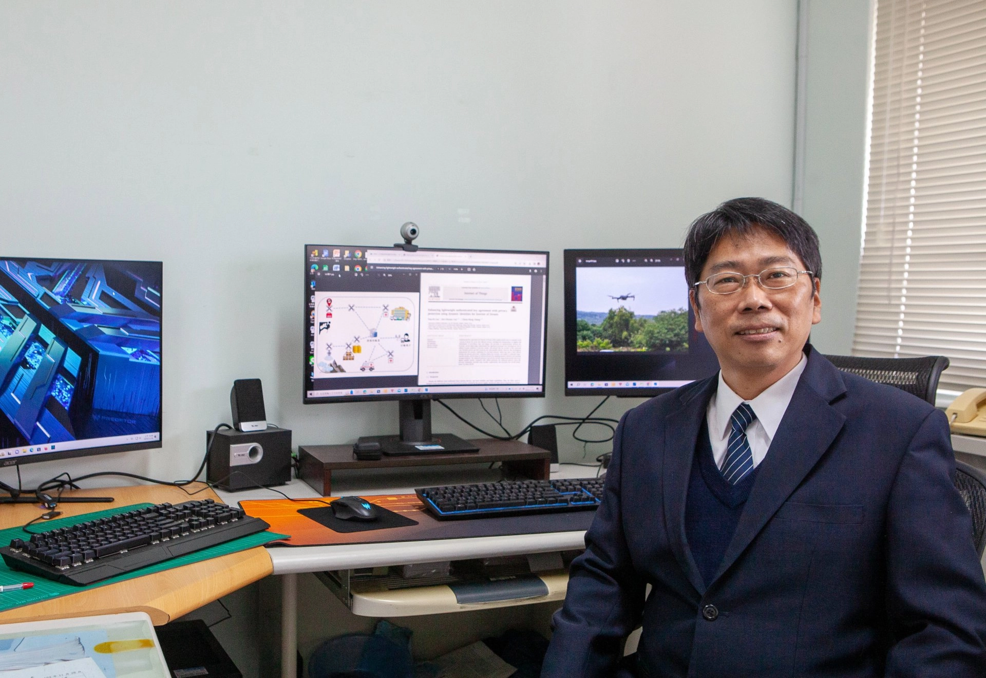 慈濟大學醫學資訊系李添福教授