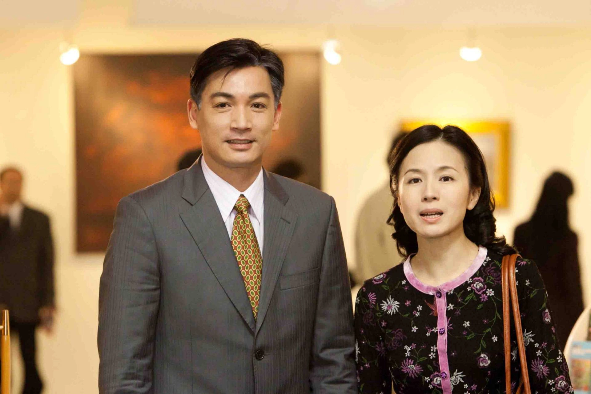 伊正(左)與已故的洪瑞襄(中)在《生命的樂章》中飾演夫妻。_0