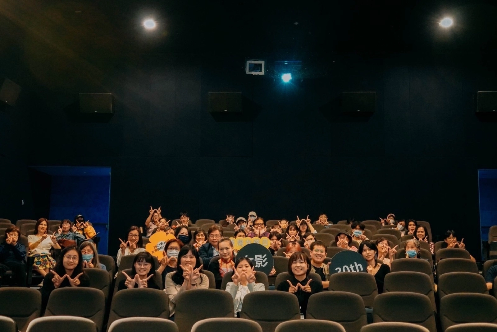 臺灣女孩日影展特映會大合照