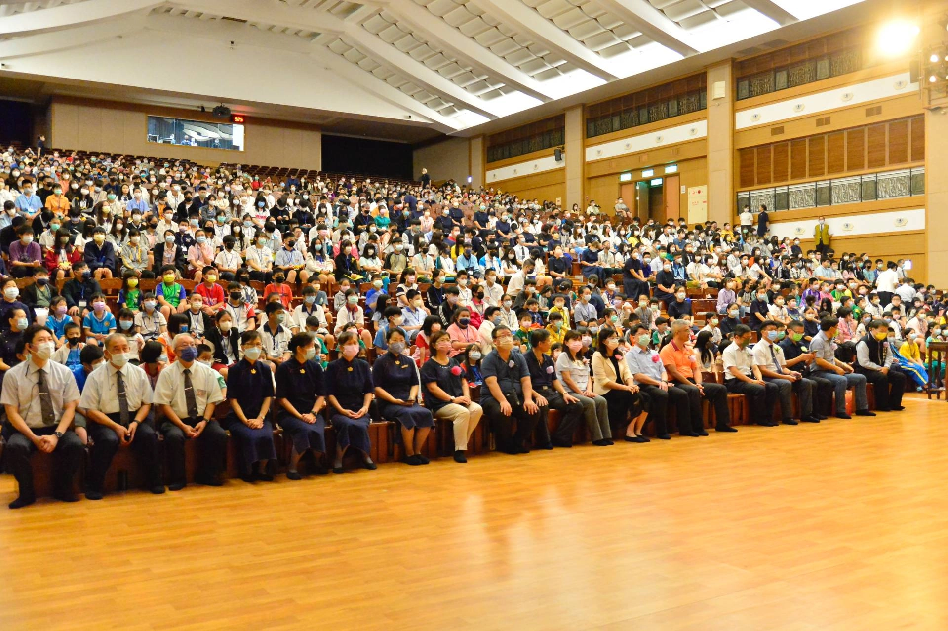 2023年慈濟新芽獎學金頒獎典禮10月14日在中部展開，圖為台中靜思堂。