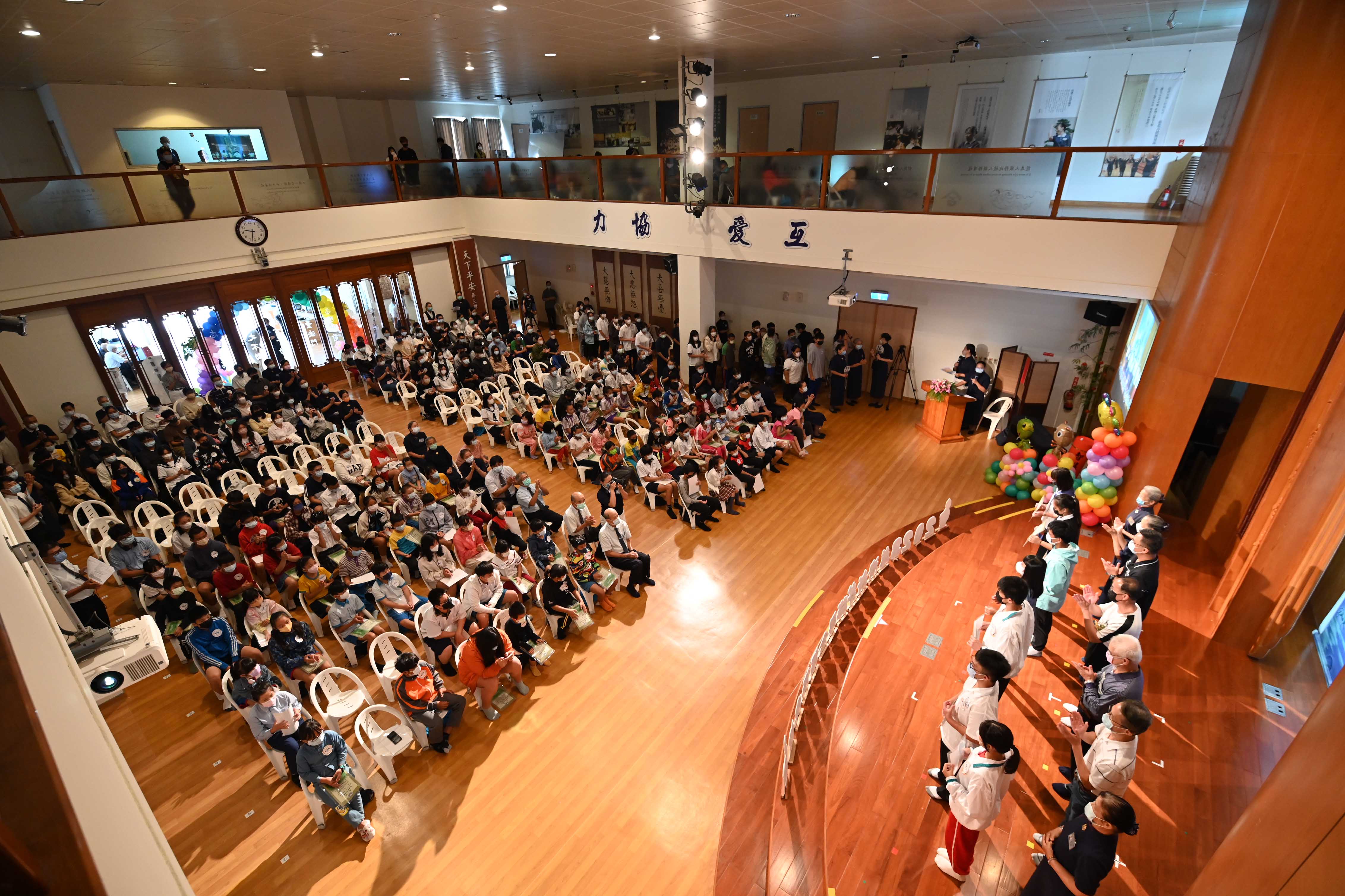 臺東慈濟10月22日舉辦2023年新芽獎學金頒獎典禮。