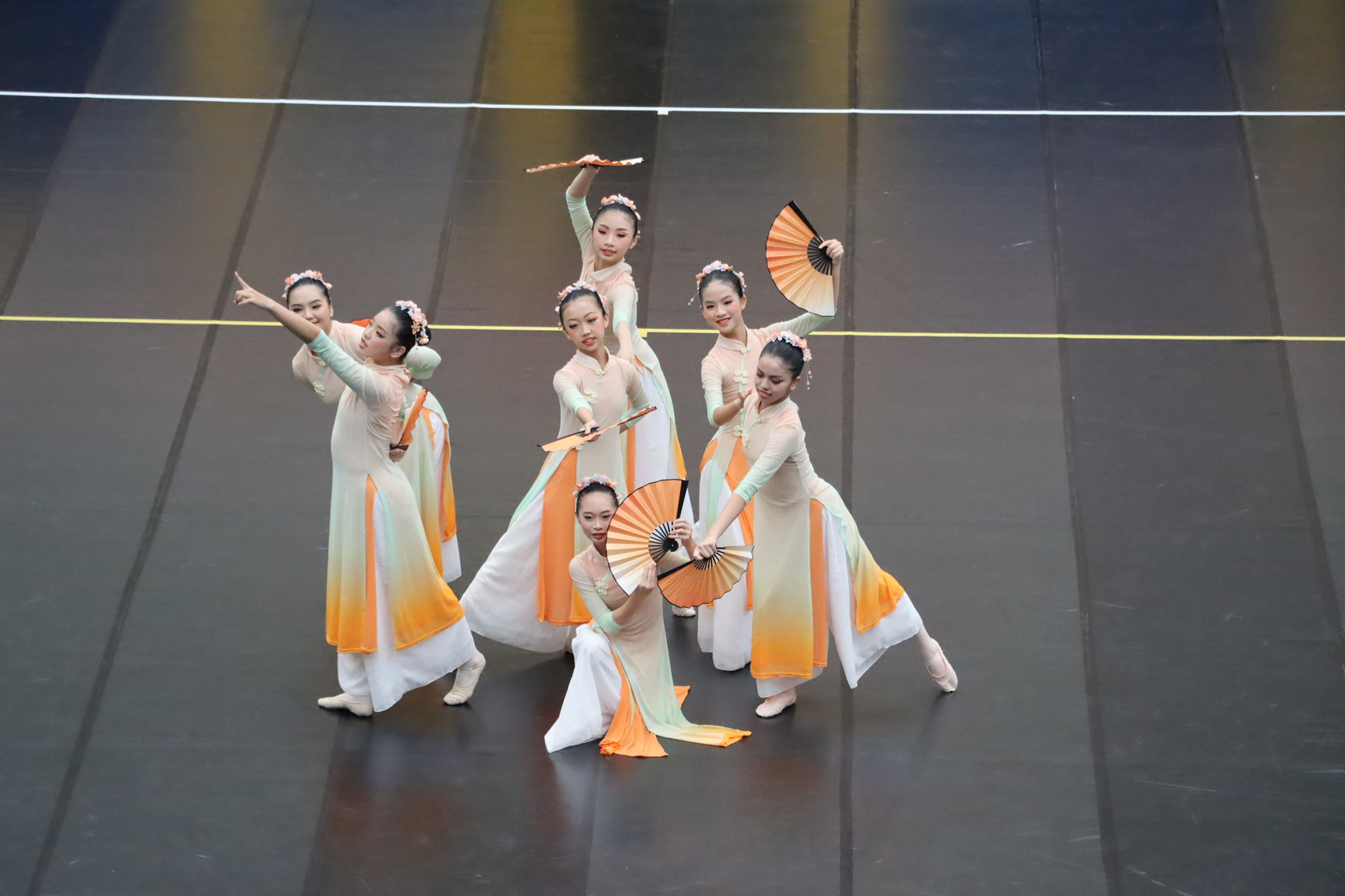 國中B團體乙組古典舞優等「酹江月」